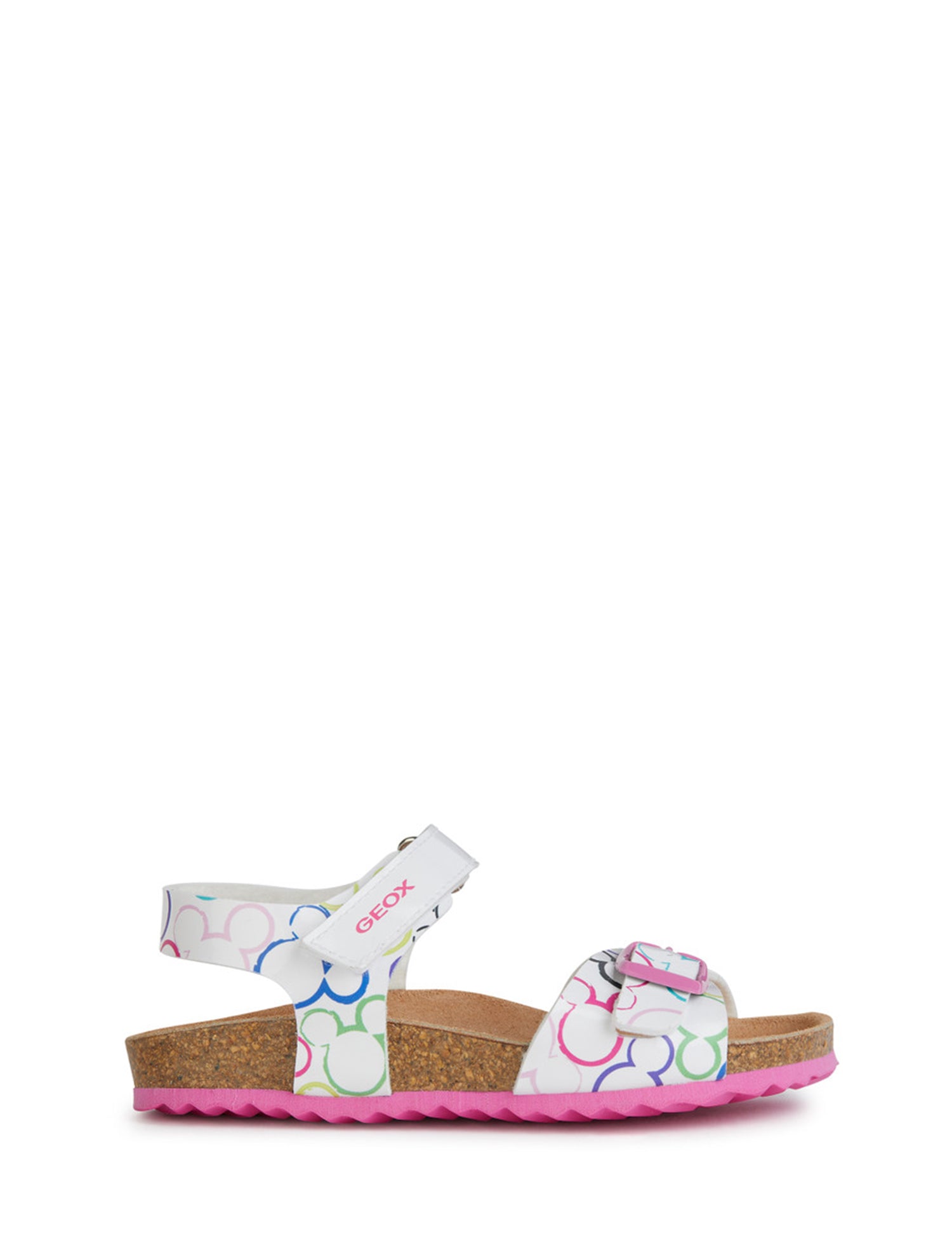 Sandali con strappi Bianco Geox