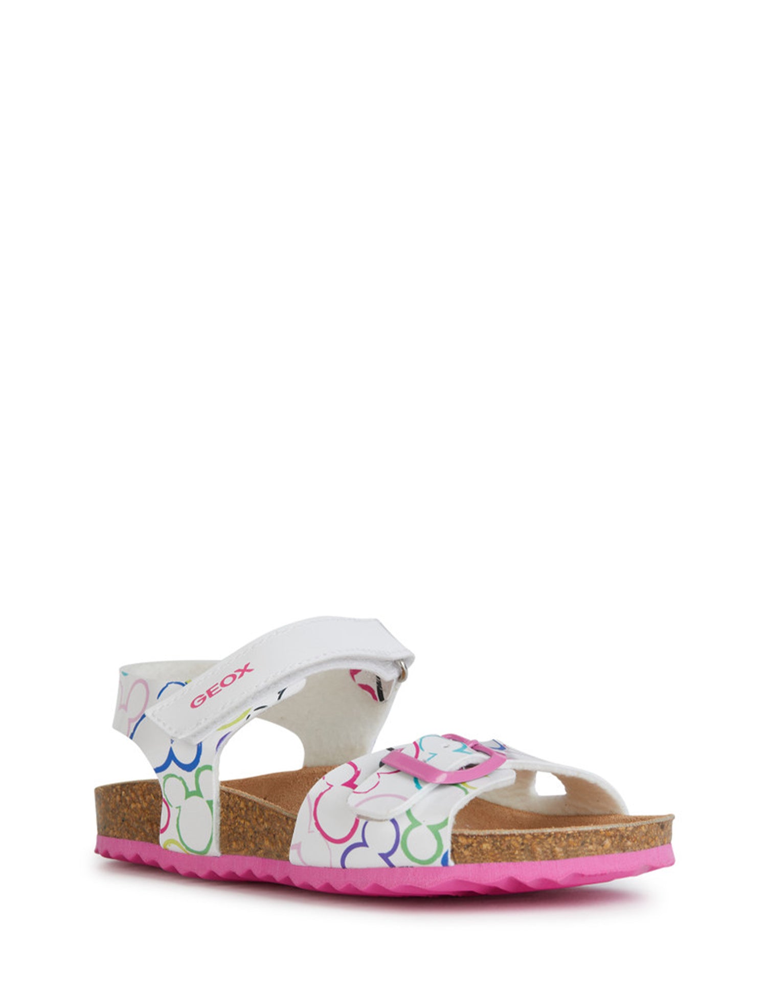 Sandali con strappi Bianco Geox