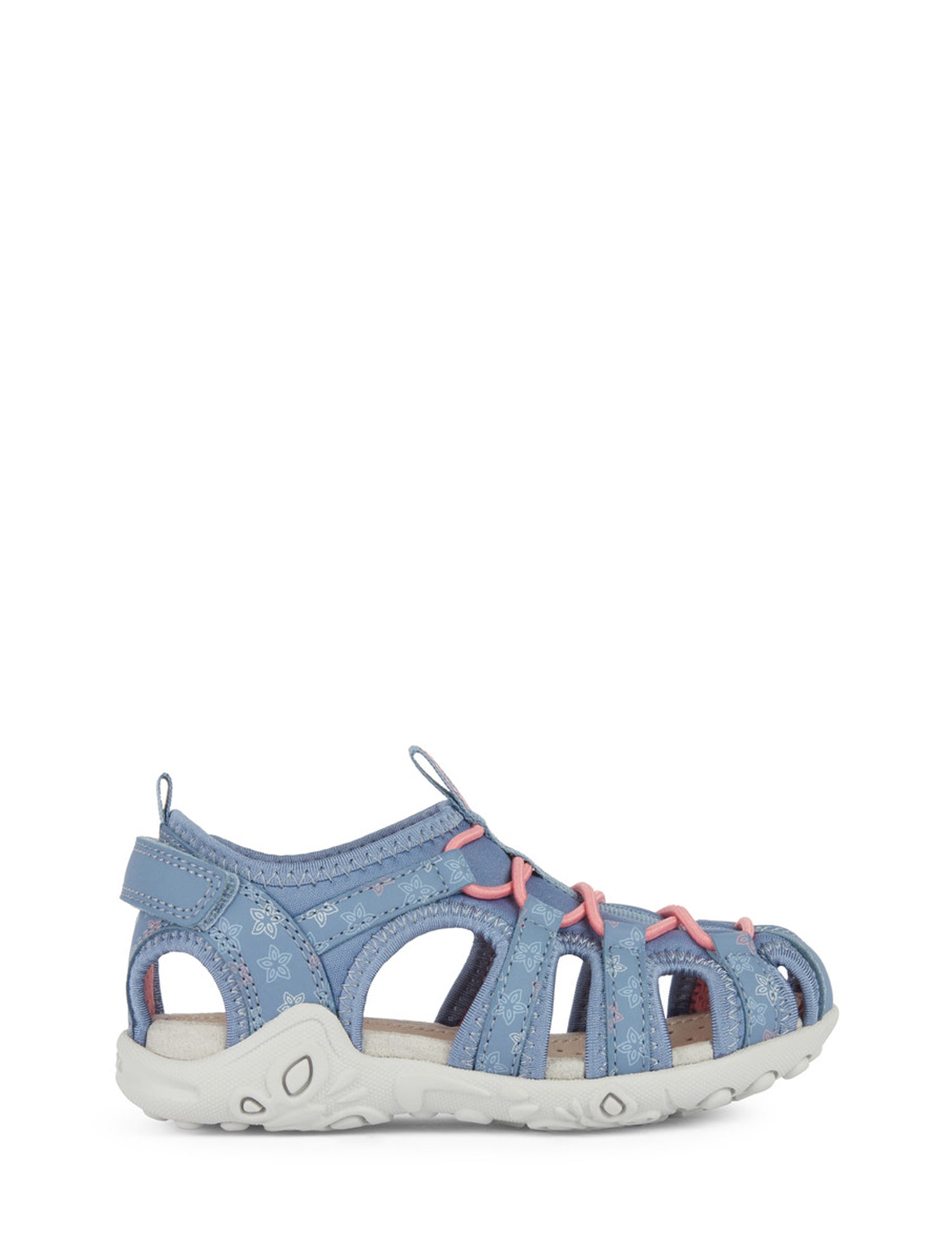 Sandali con strappi Blu Chiaro Geox