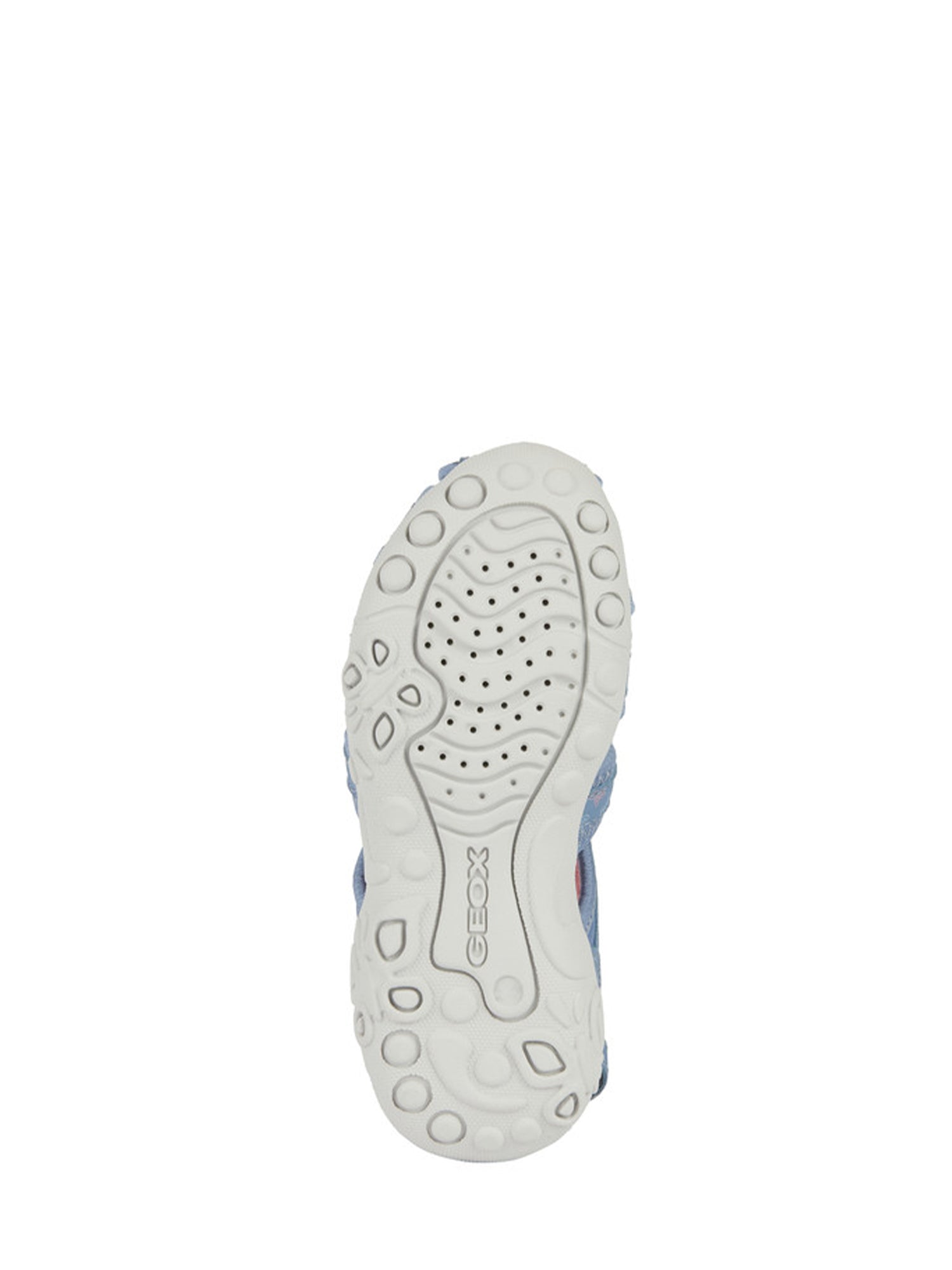 Sandali con strappi Blu Chiaro Geox