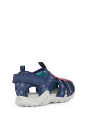 Sandali con strappi Blu Scuro Geox