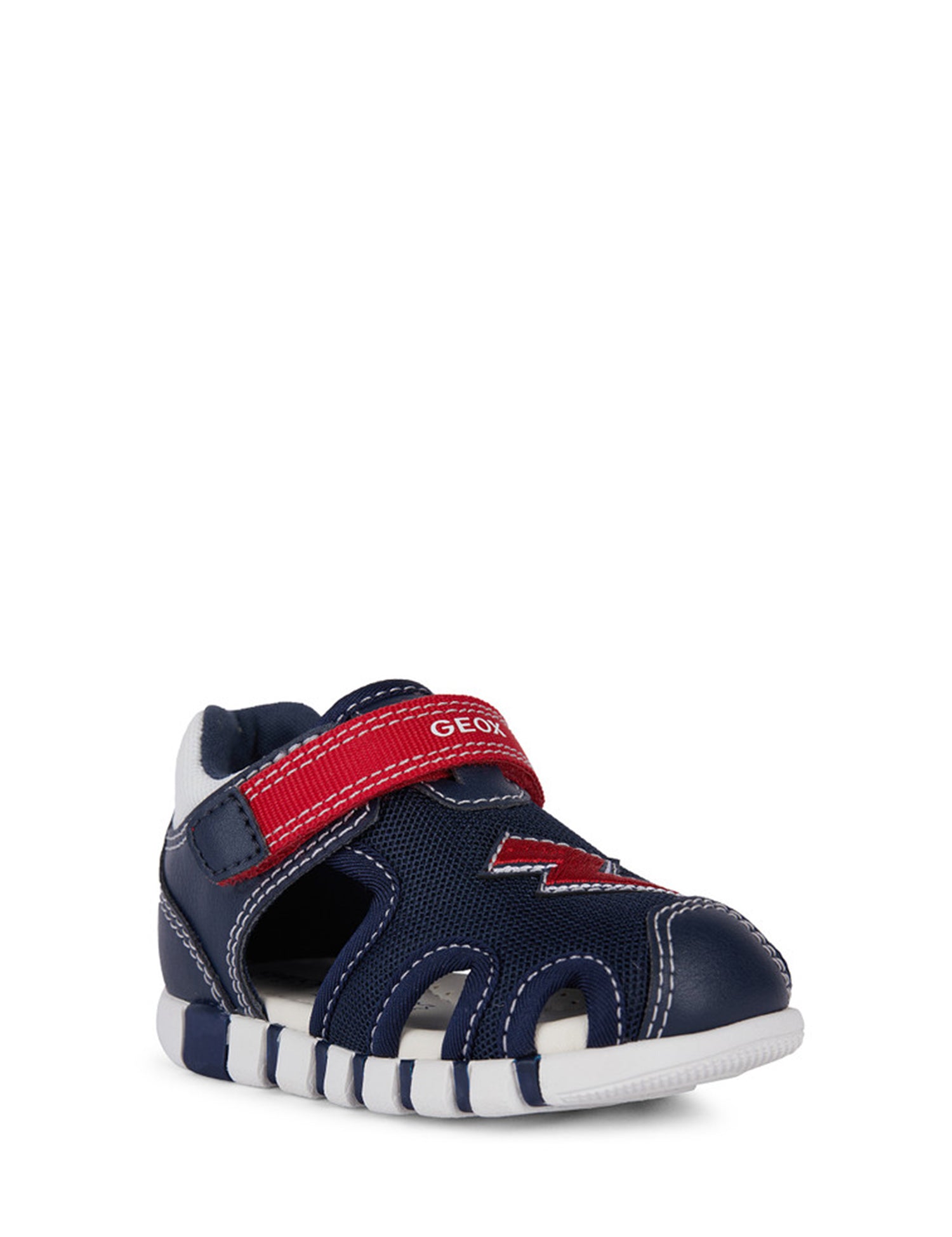 Sandali con strappi Blu Geox