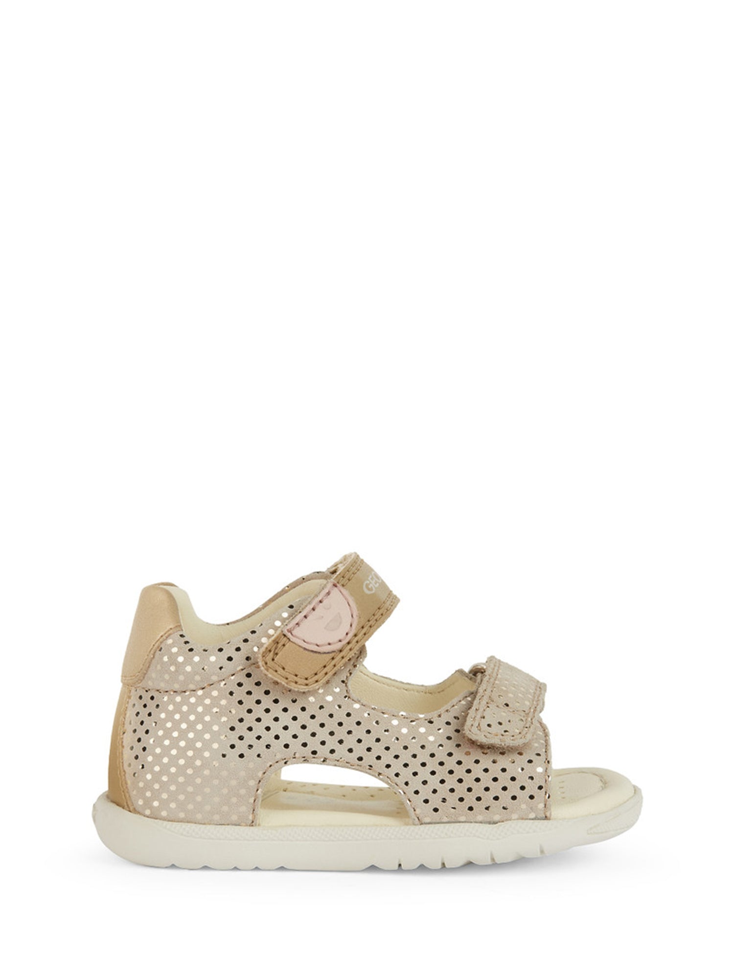 Sandali con strappi Beige Geox