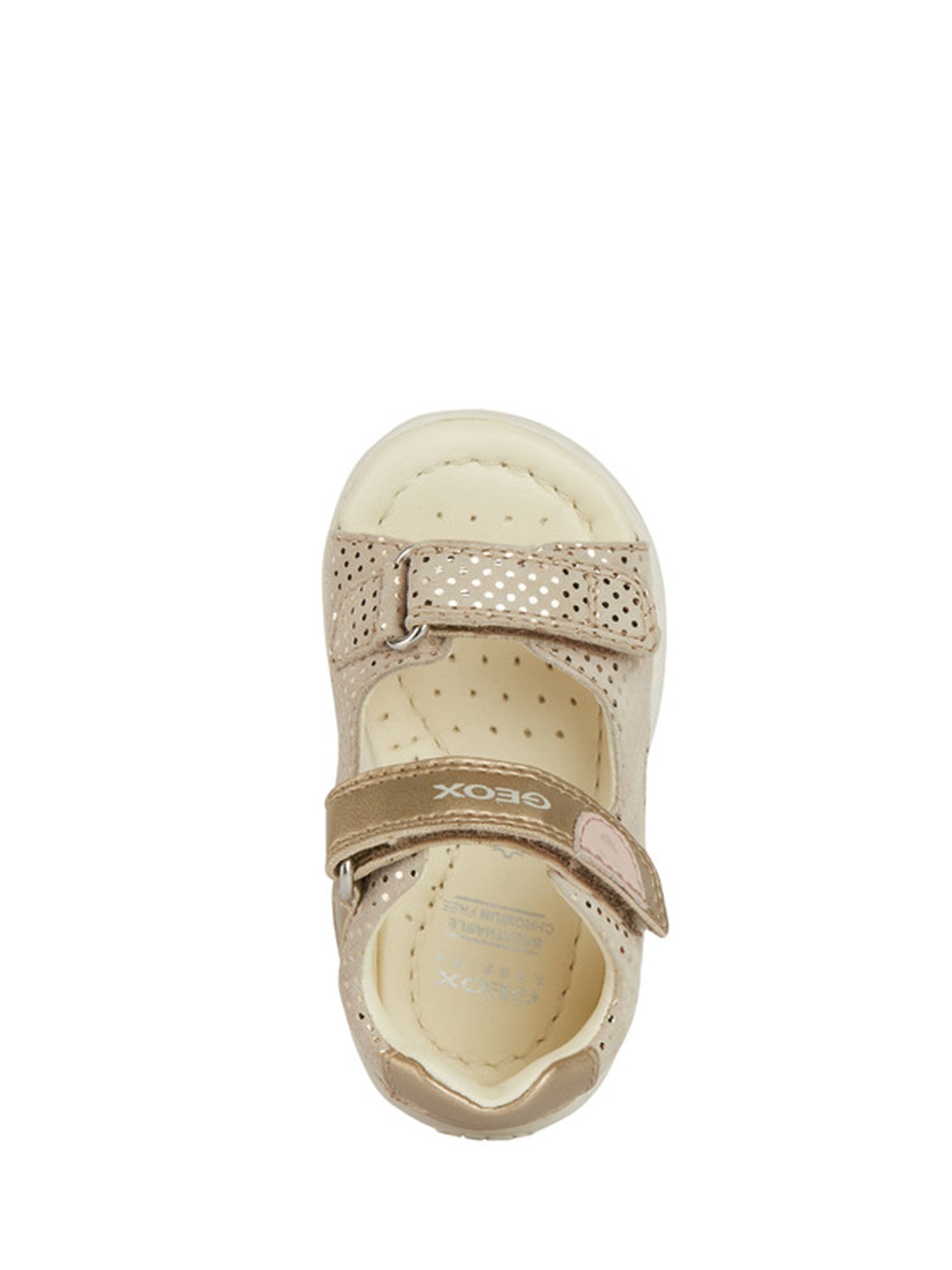 Sandali con strappi Beige Geox