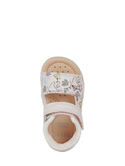 Sandali con strappi Rosa Geox