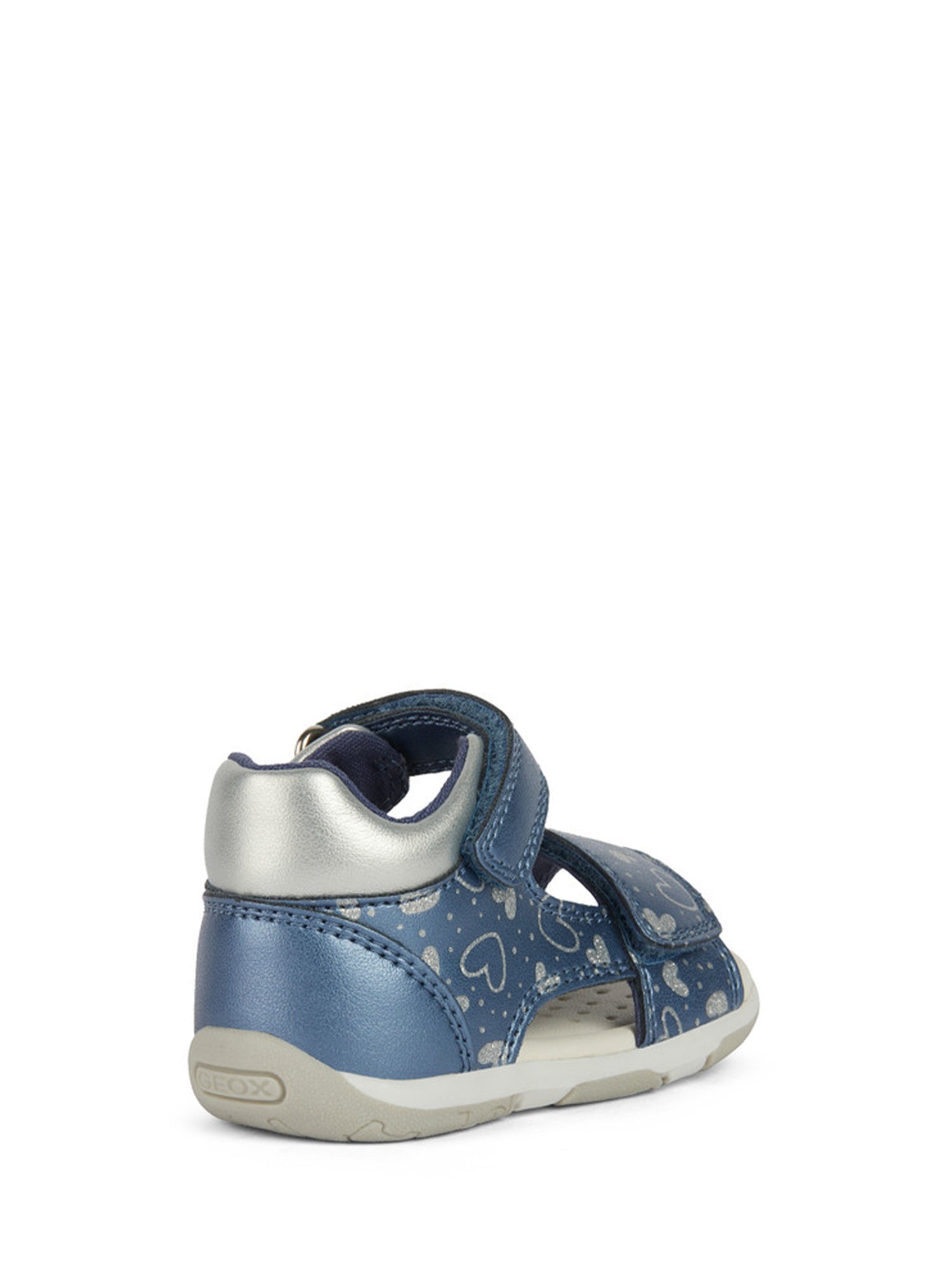 Sandali con strappi Blu Geox