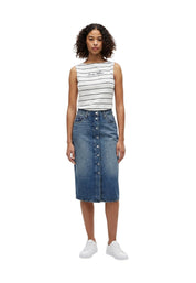 Gonne Blu Tommy Hilfiger