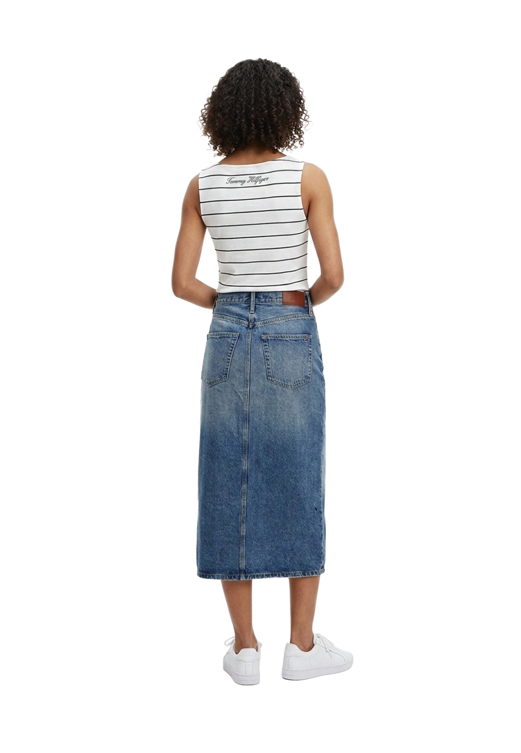 Gonne Blu Tommy Hilfiger