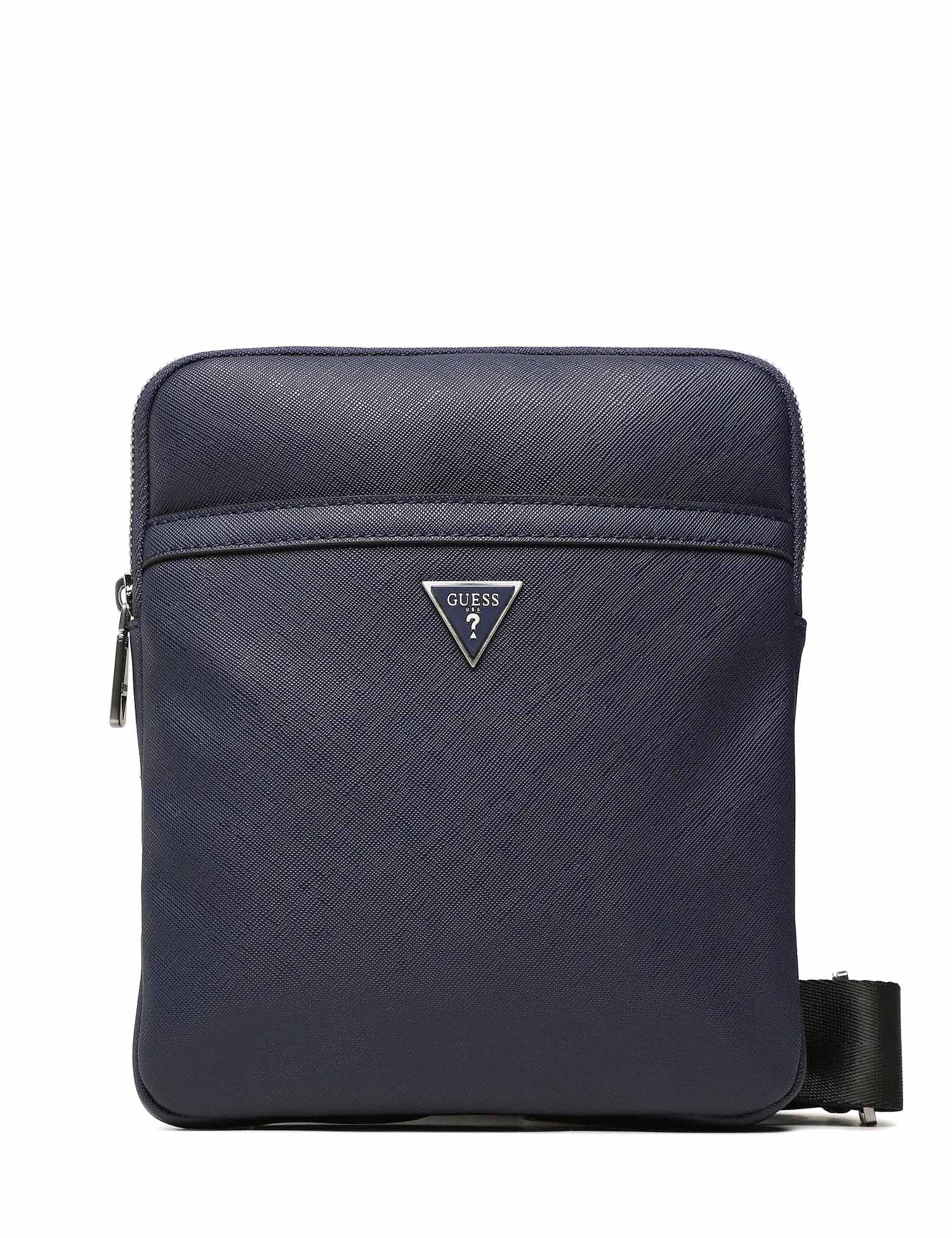Tracolla Blu Guess