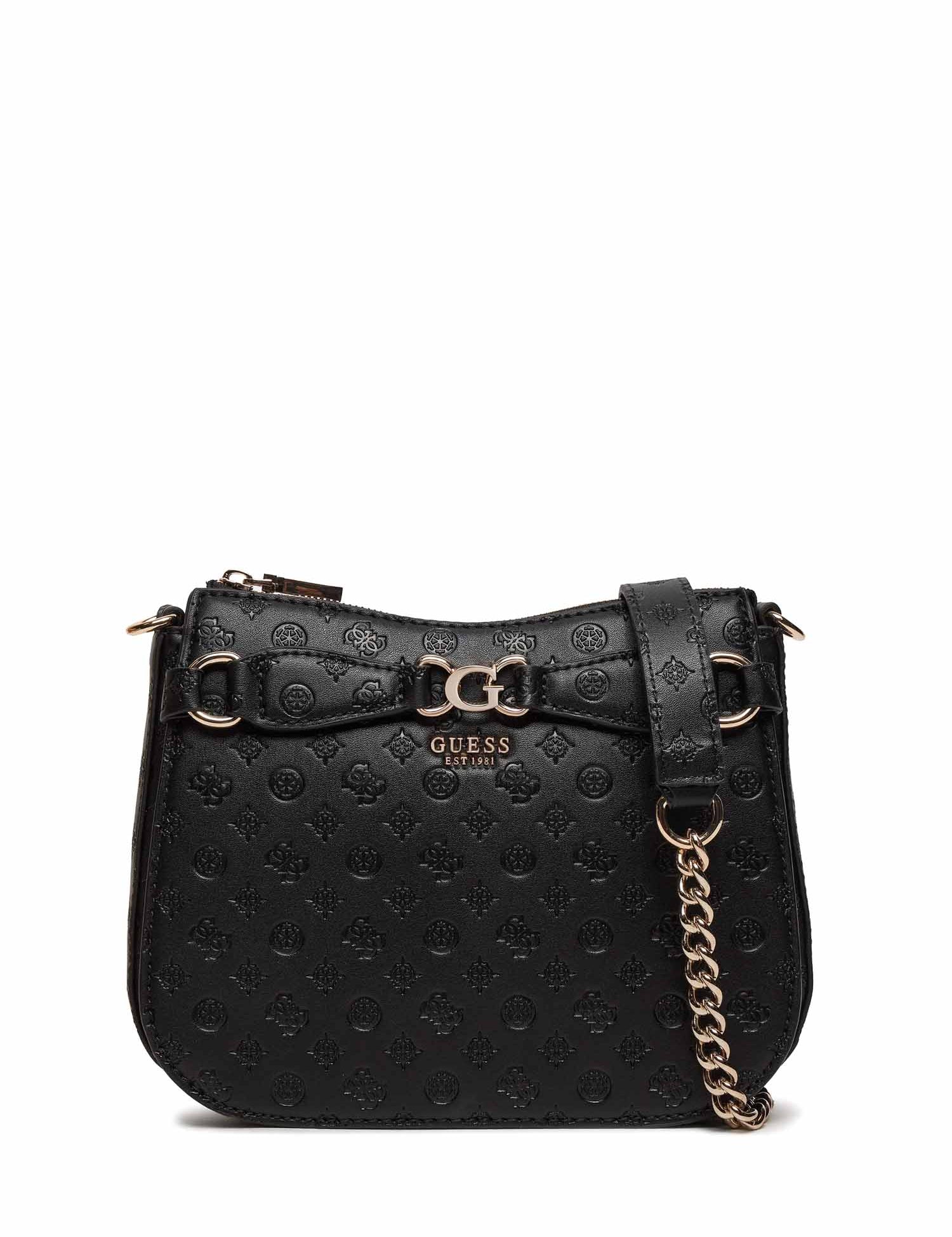 Tracolla Nero Guess