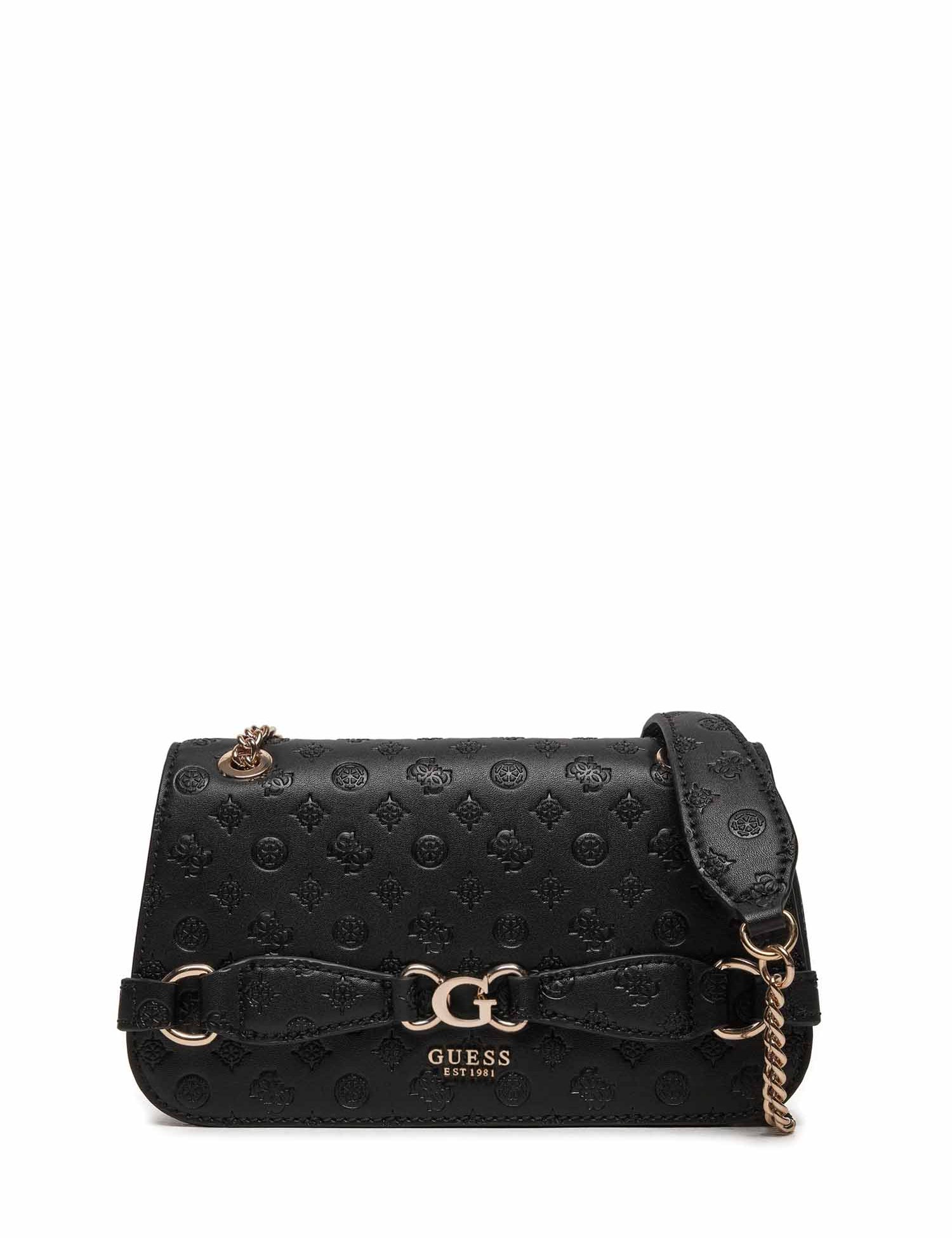 Tracolla Nero Guess