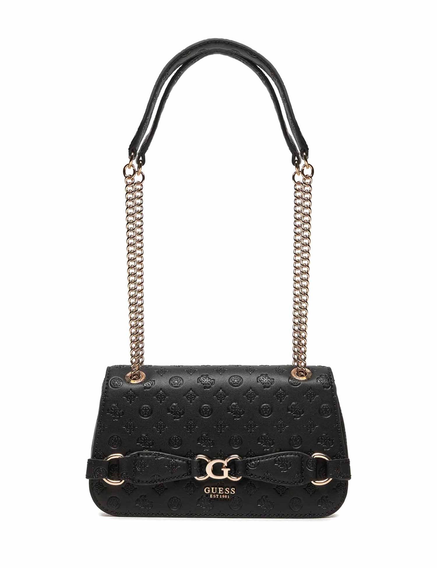 Tracolla Nero Guess