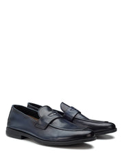 Mocassini Blu Alberto Guardiani