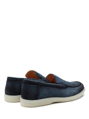 Mocassini Blu Alberto Guardiani