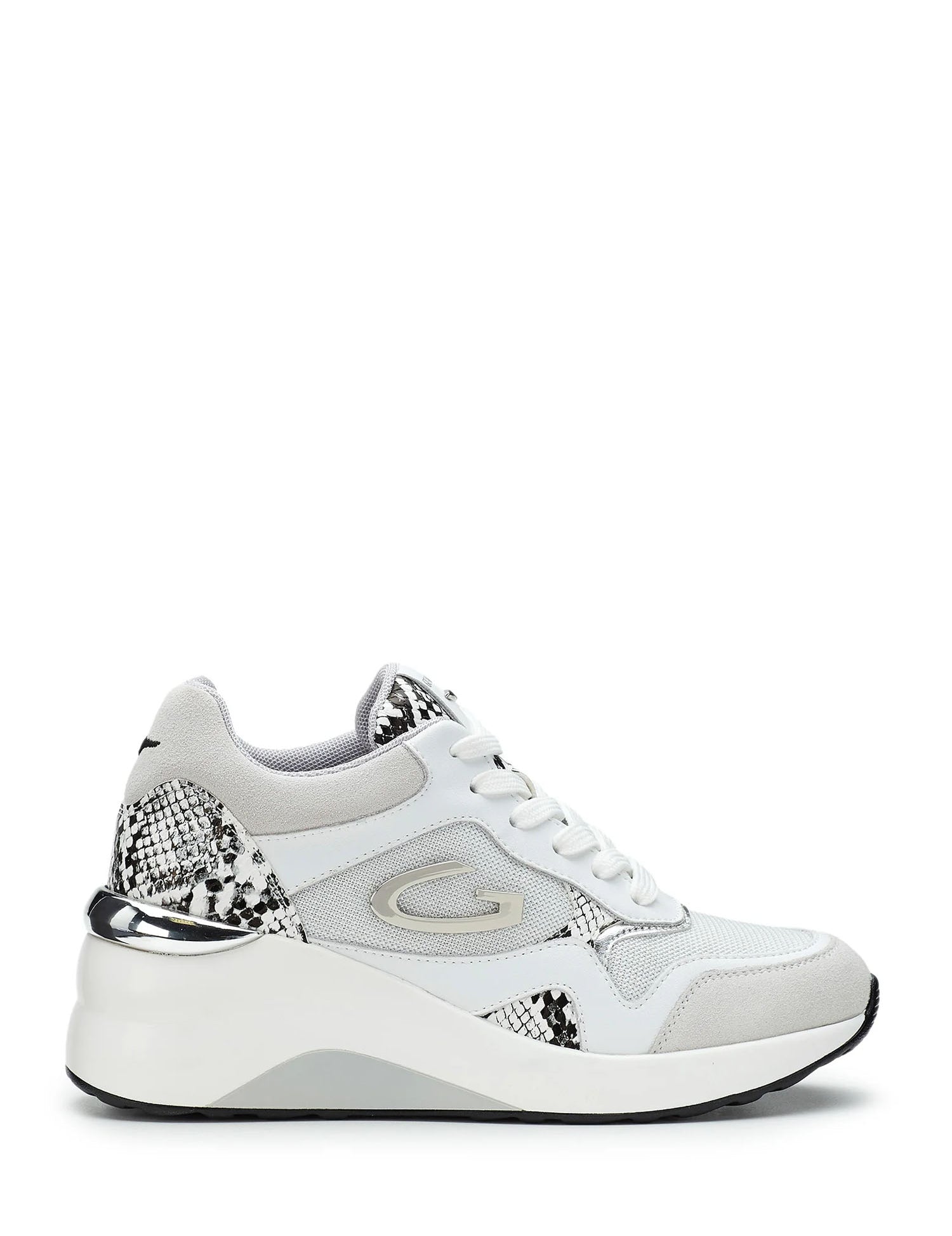 Sneakers Bianco Alberto Guardiani