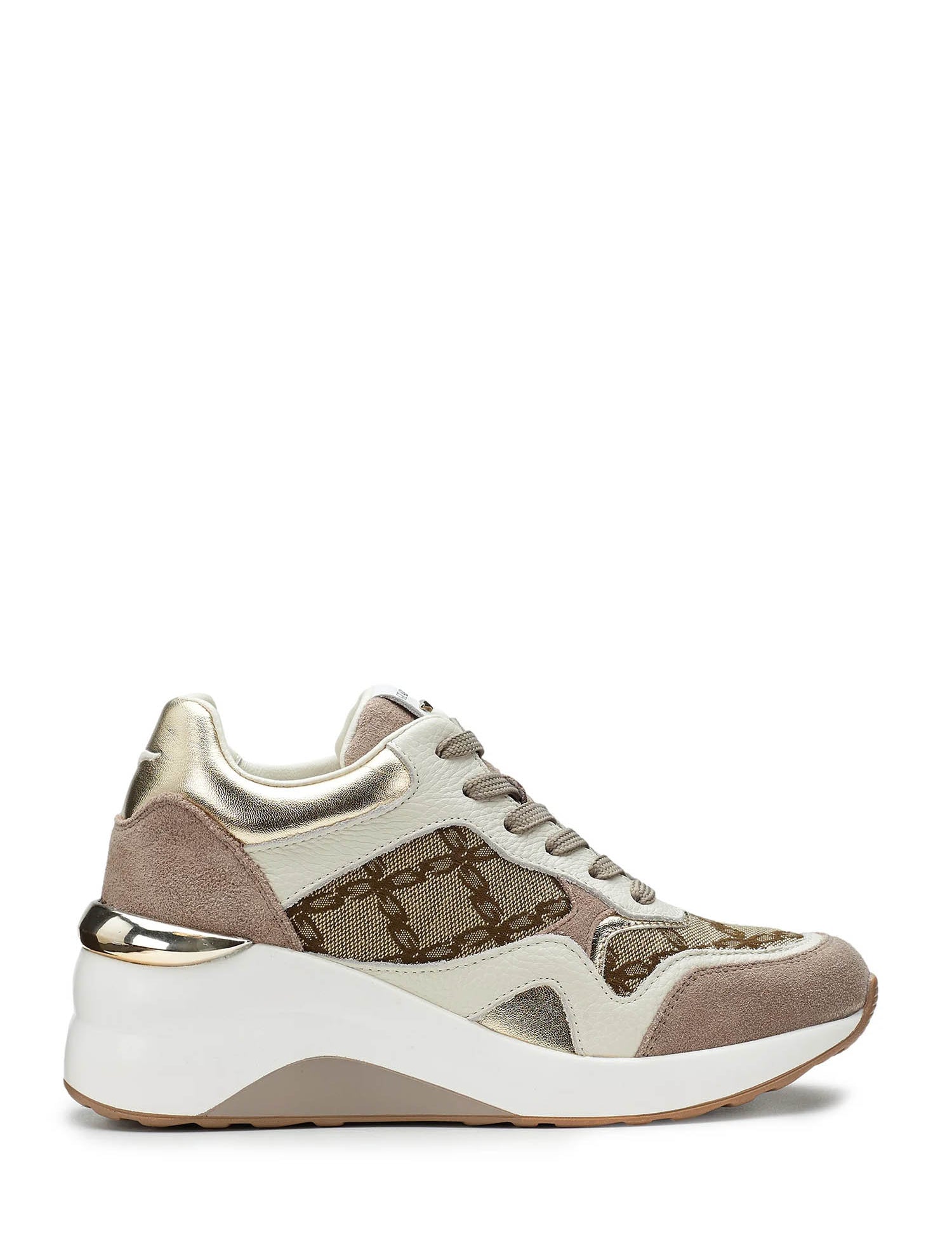 Sneakers Beige Alberto Guardiani