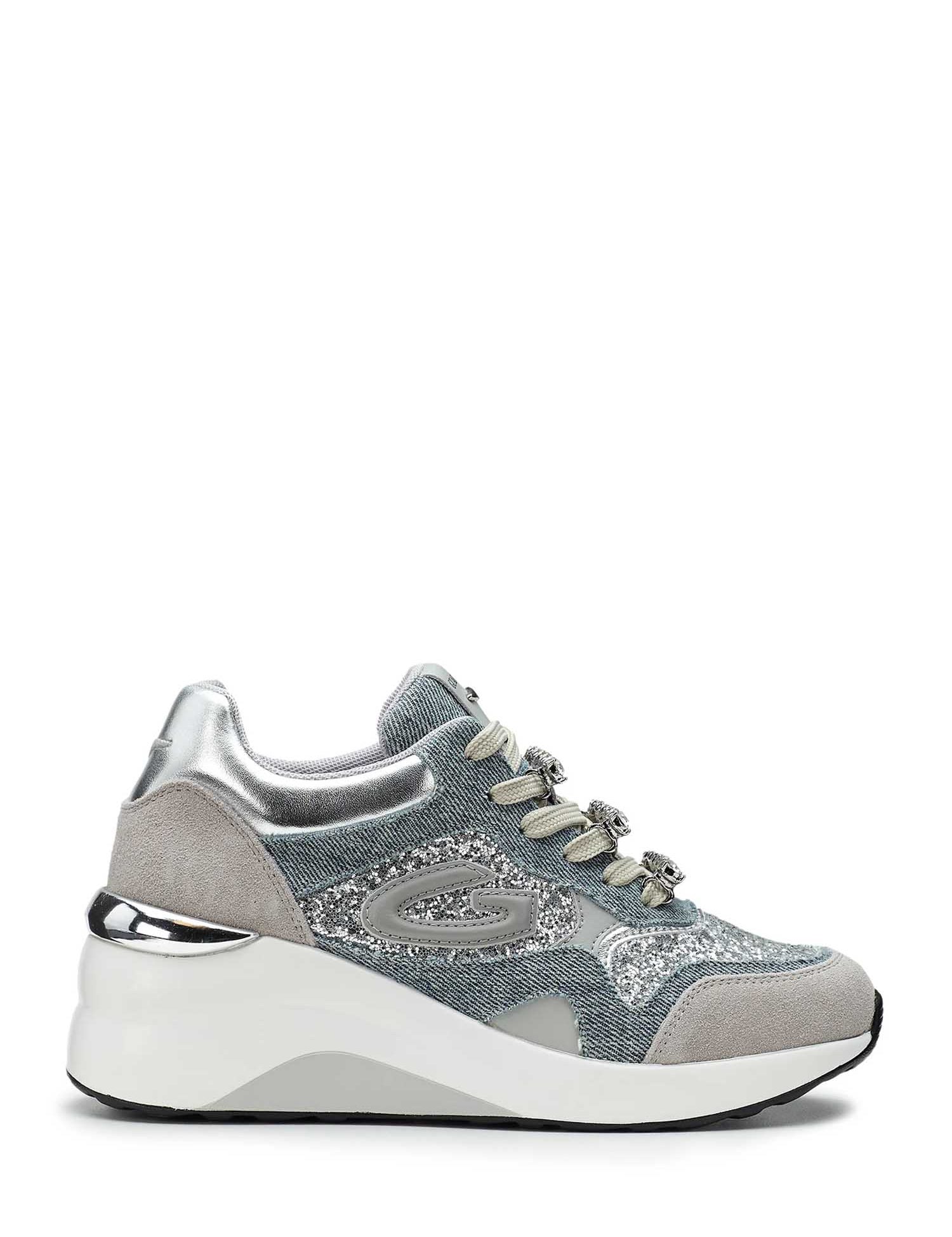 Sneakers Grigio Alberto Guardiani