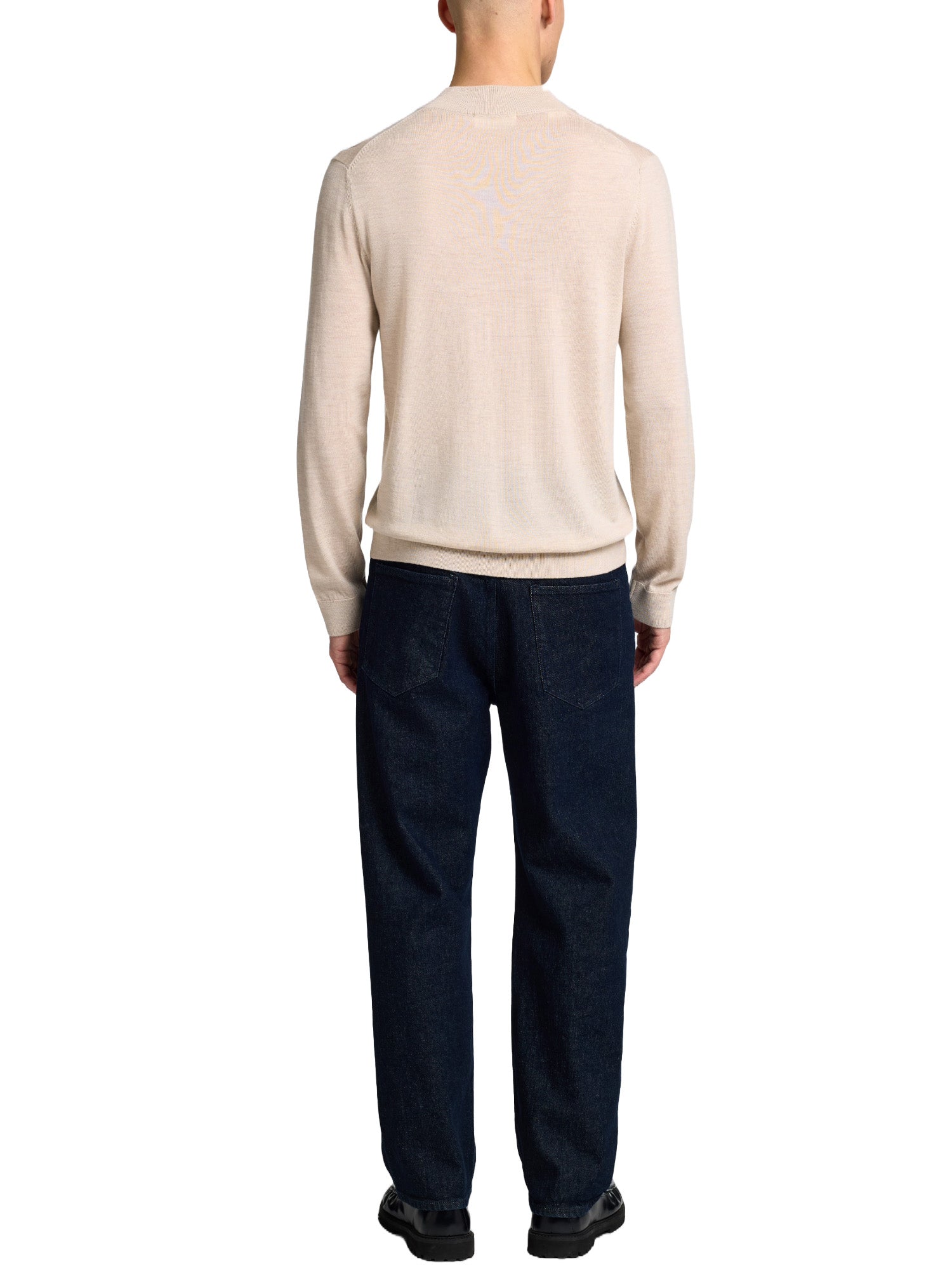 Maglioncini Avorio Selected Homme Black