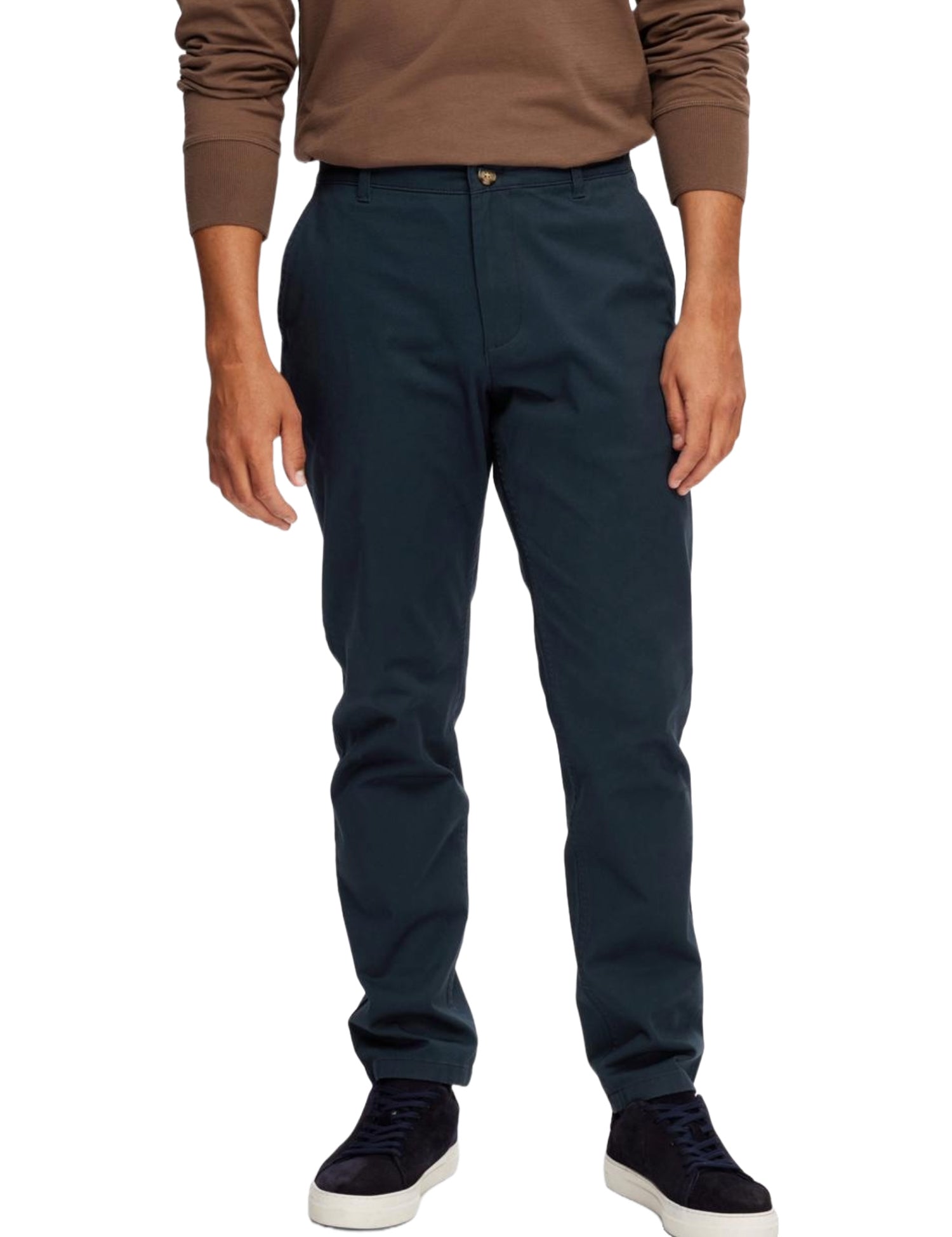 Pantaloni Blu Selected Homme Black