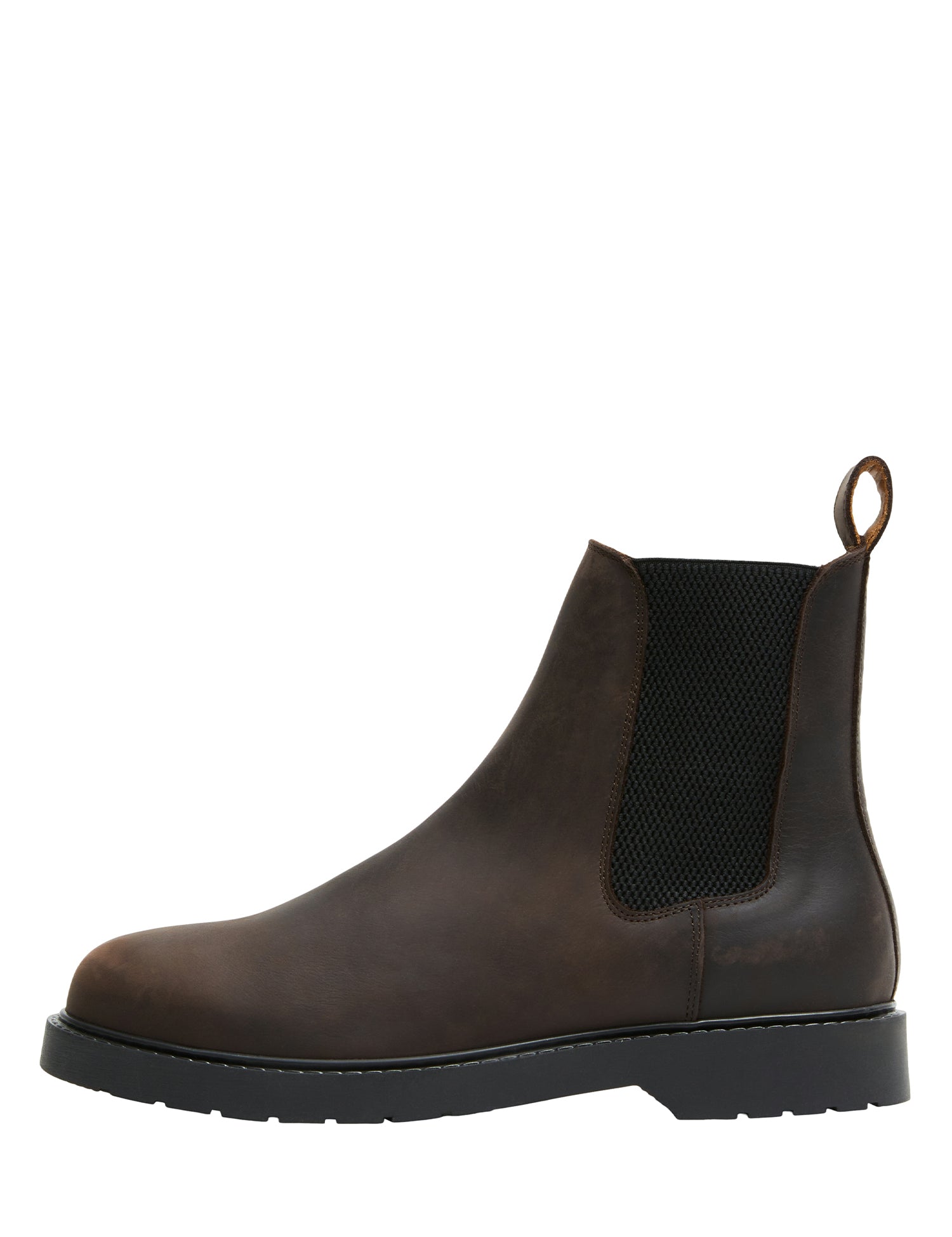 Stivaletti Marrone Selected Homme Black