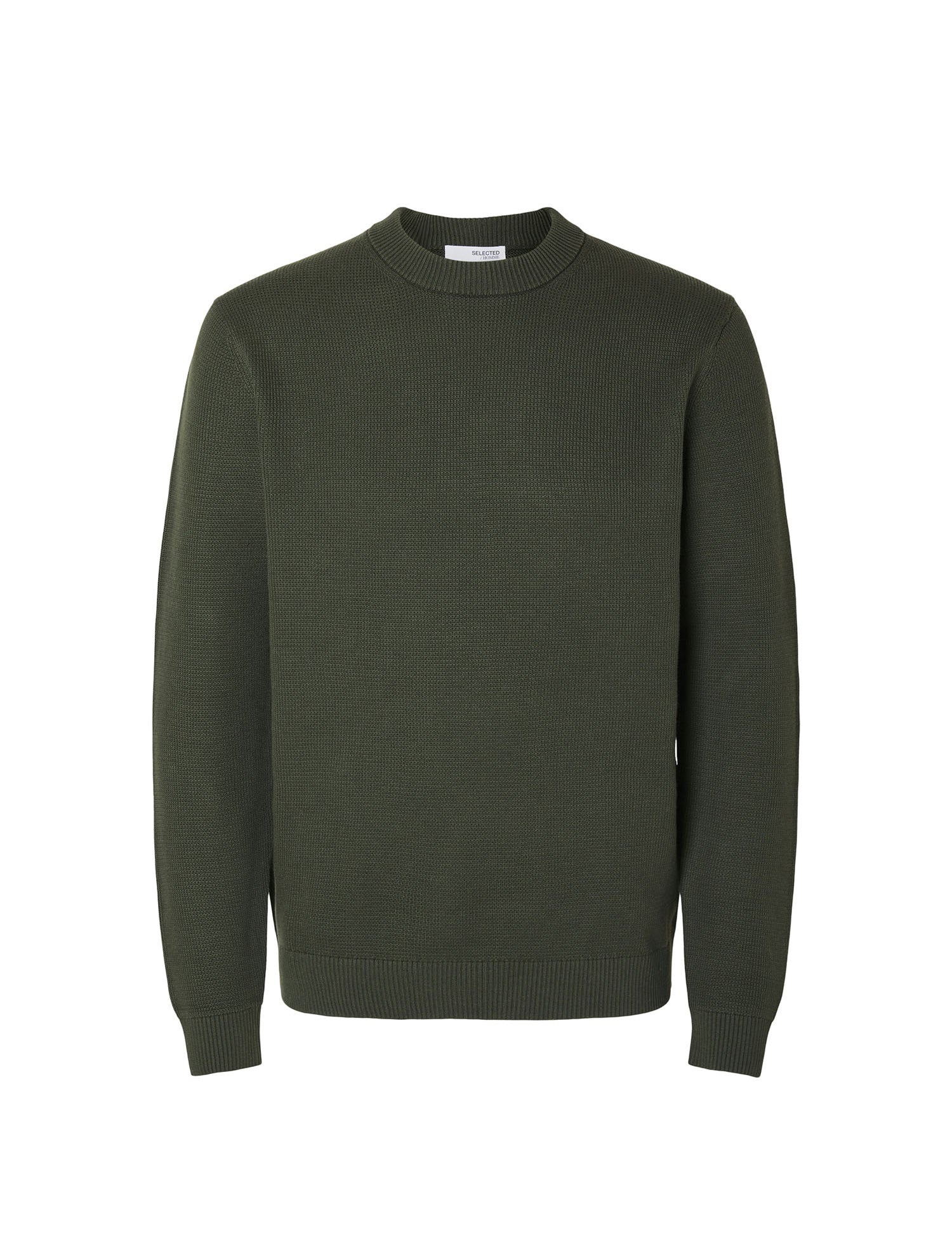 Maglioncini Verde Selected Homme Black