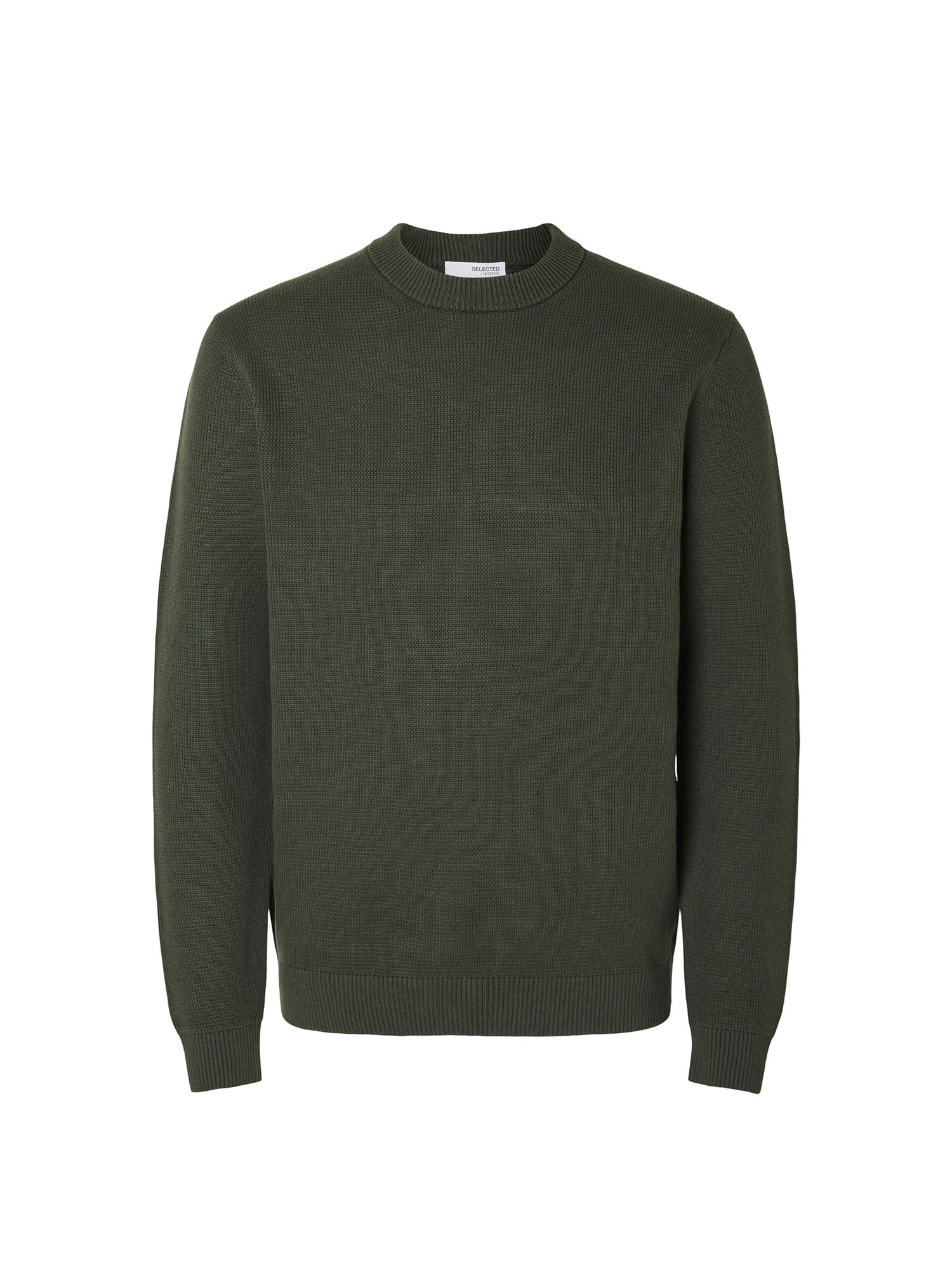 Maglioncini Verde Selected Homme Black