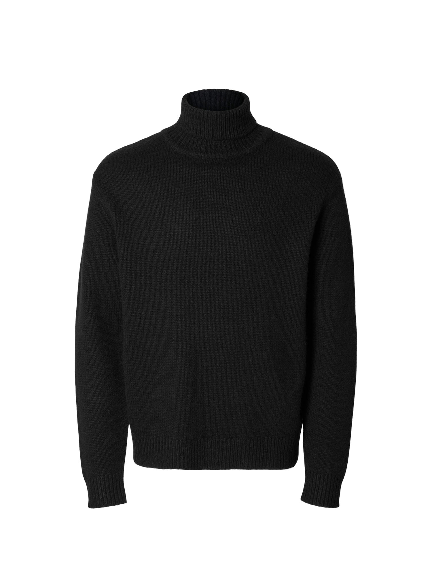Maglie a collo alto Nero Selected Homme Black