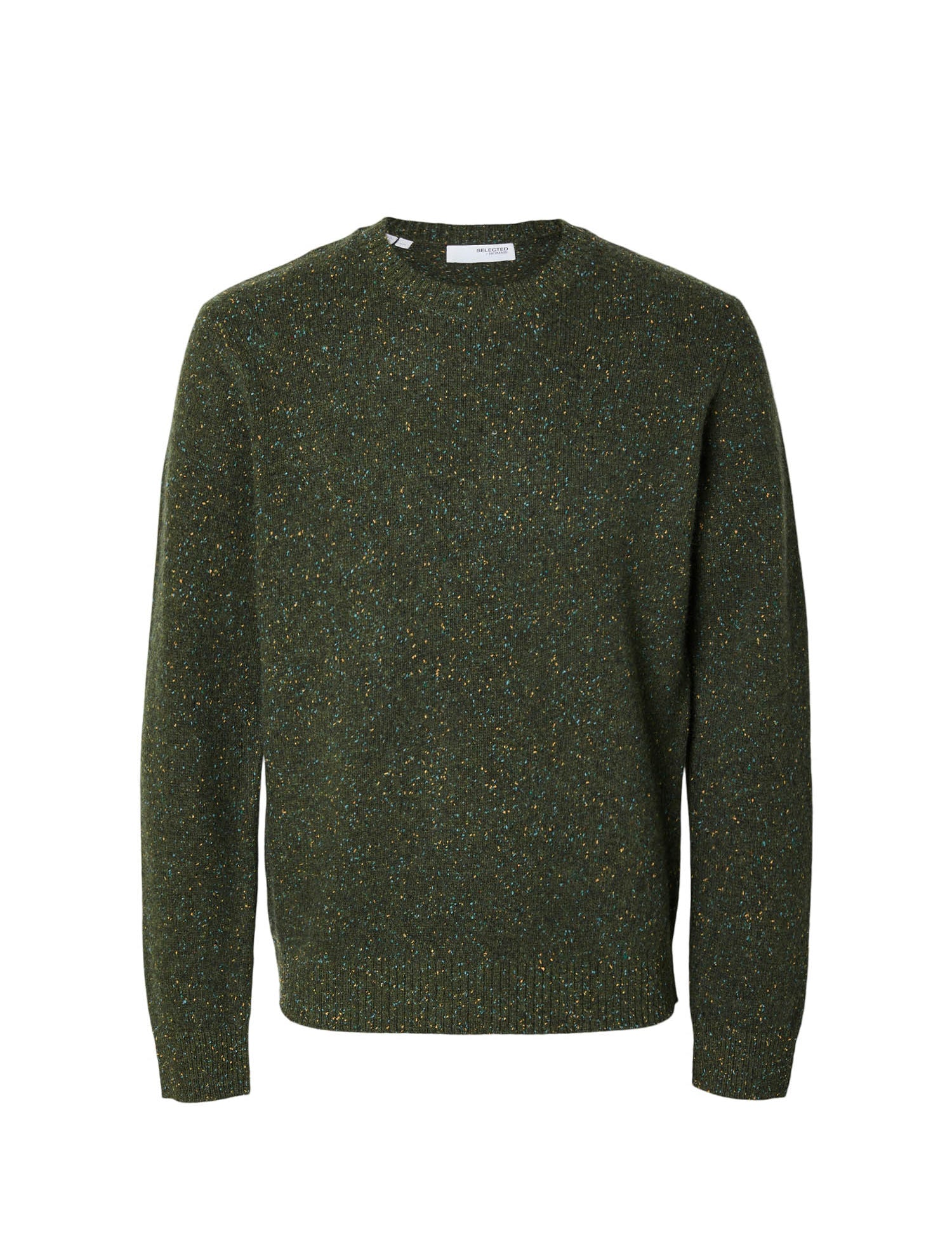 Maglioncini Verde Selected Homme Black
