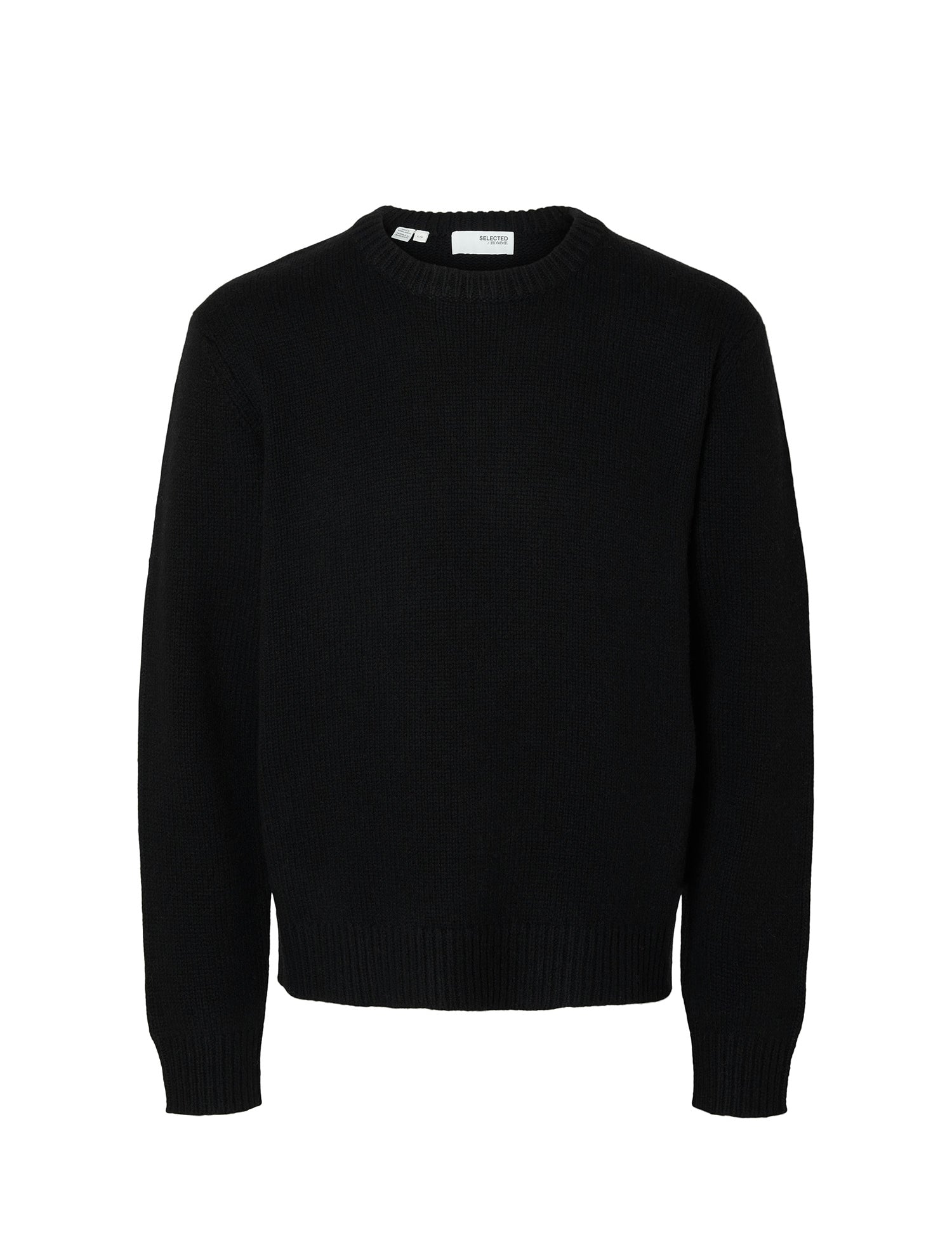 Maglioncini Nero Selected Homme Black