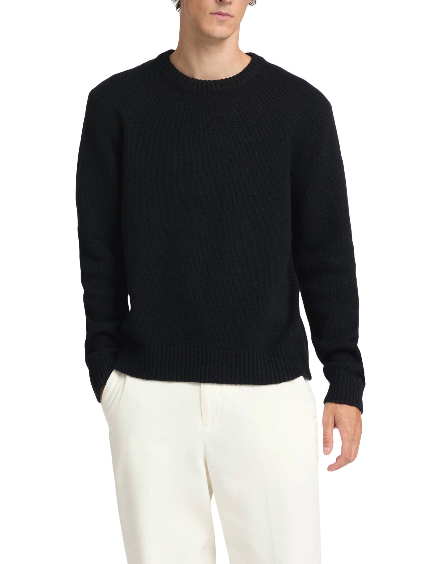 Maglioncini Nero Selected Homme Black
