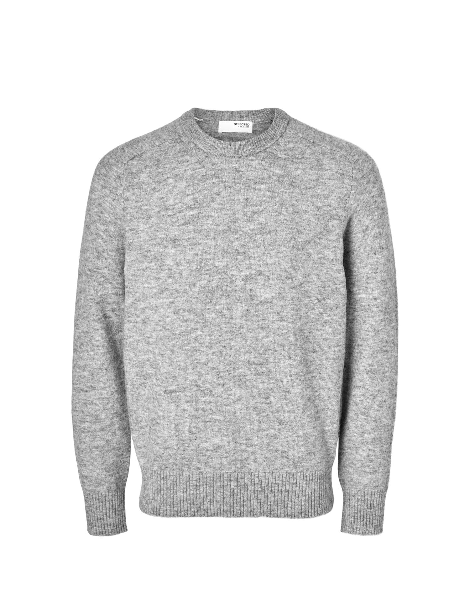 Maglioncini Grigio Selected Homme Black