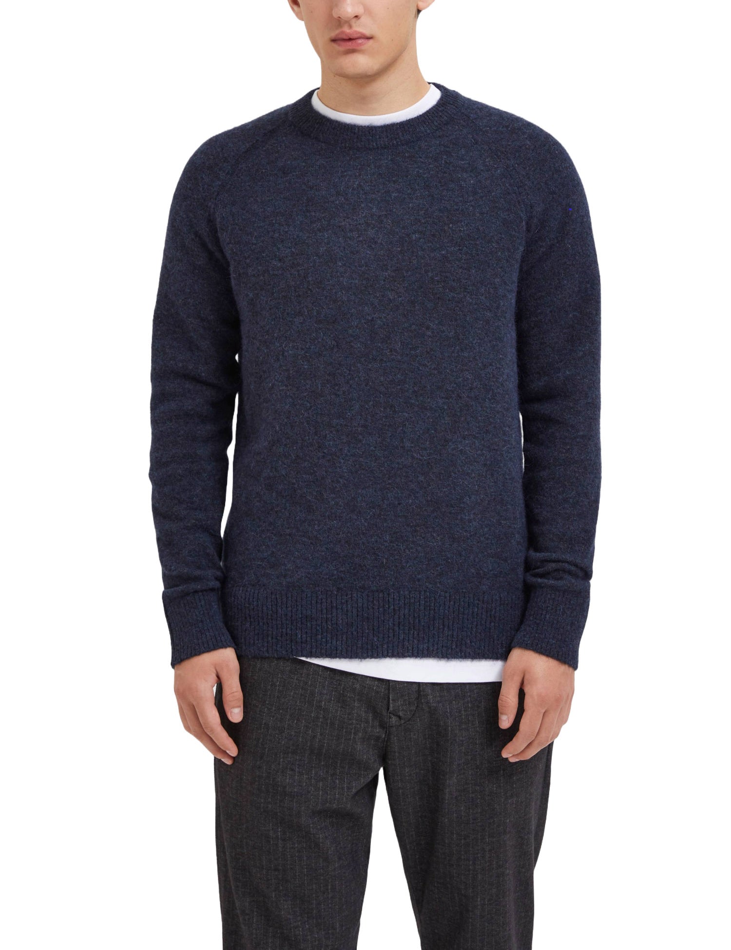 Maglioncini Blu Selected Homme Black