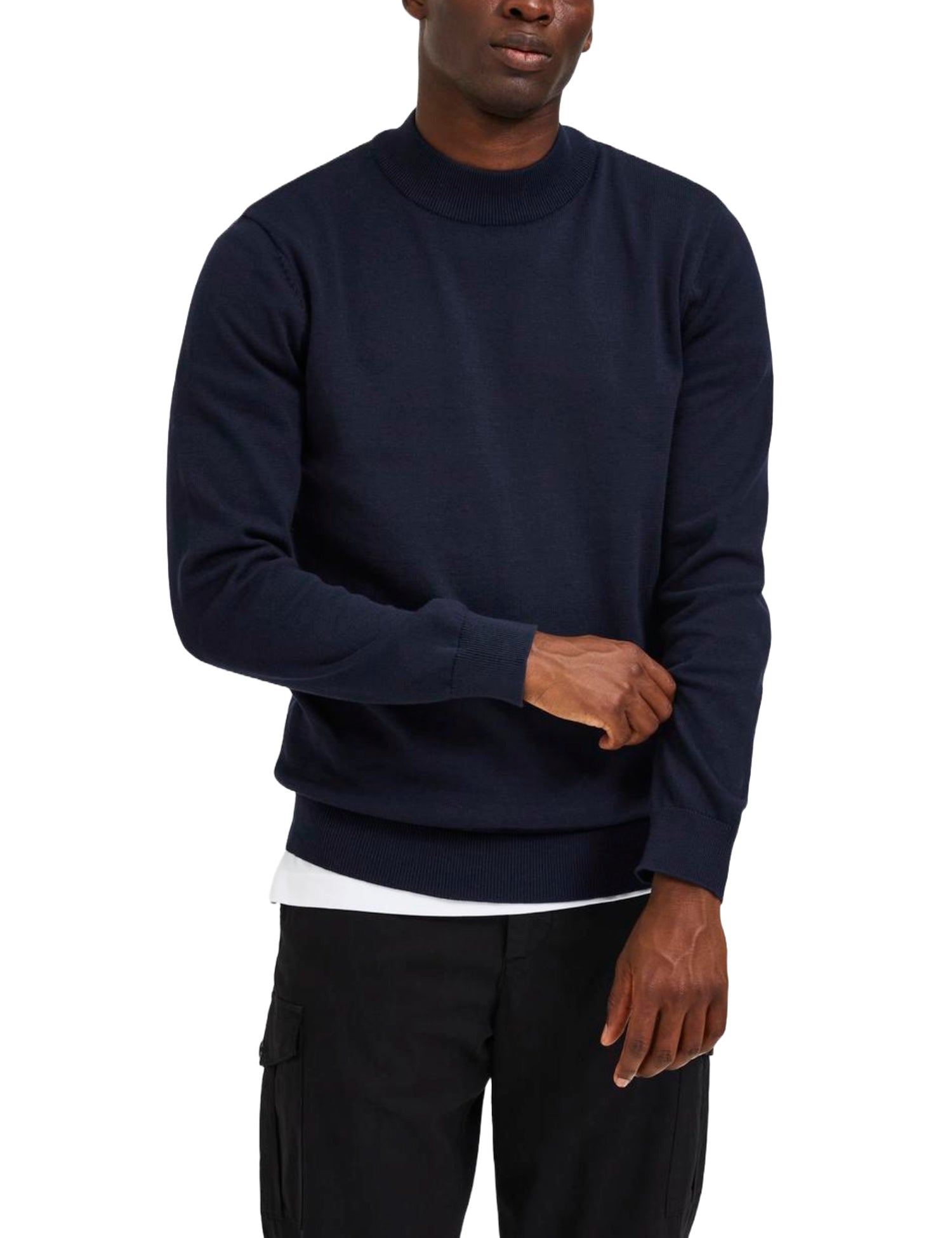 Maglioncini Blu Selected Homme Black