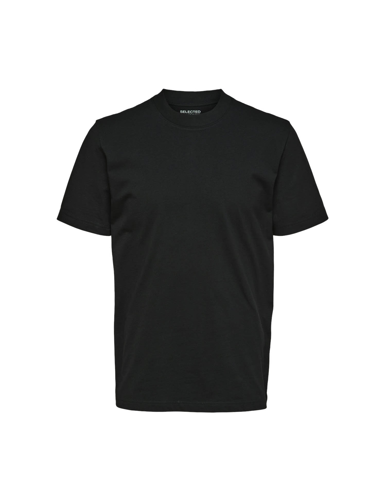 T-shirt Nero Selected Homme Black