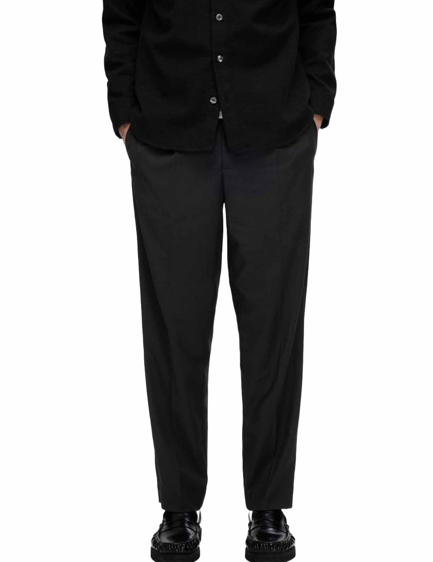 Pantaloni Nero Selected Homme Black