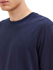 T-shirt Blu Selected Homme Black
