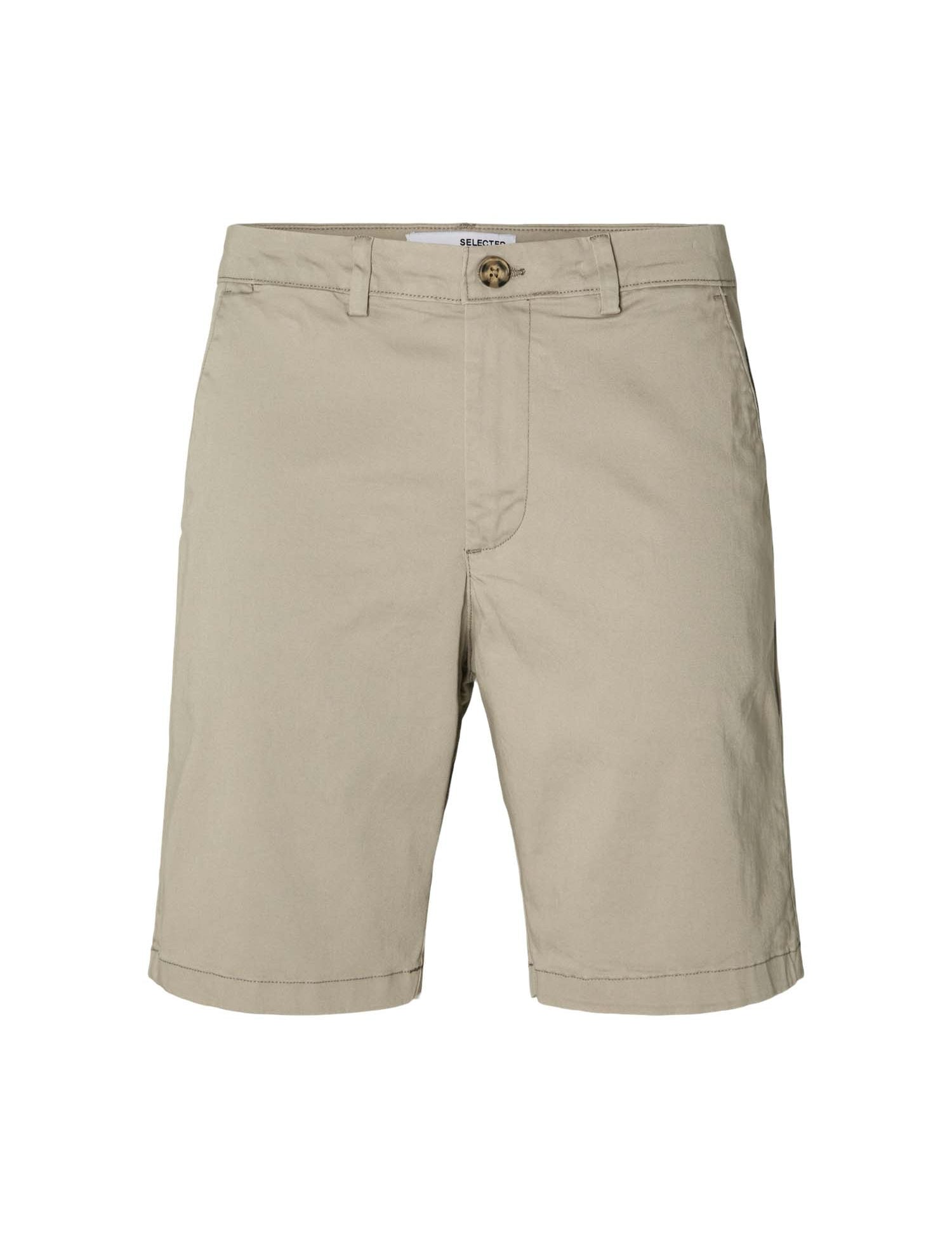 Bermuda Tortora Selected Homme Black
