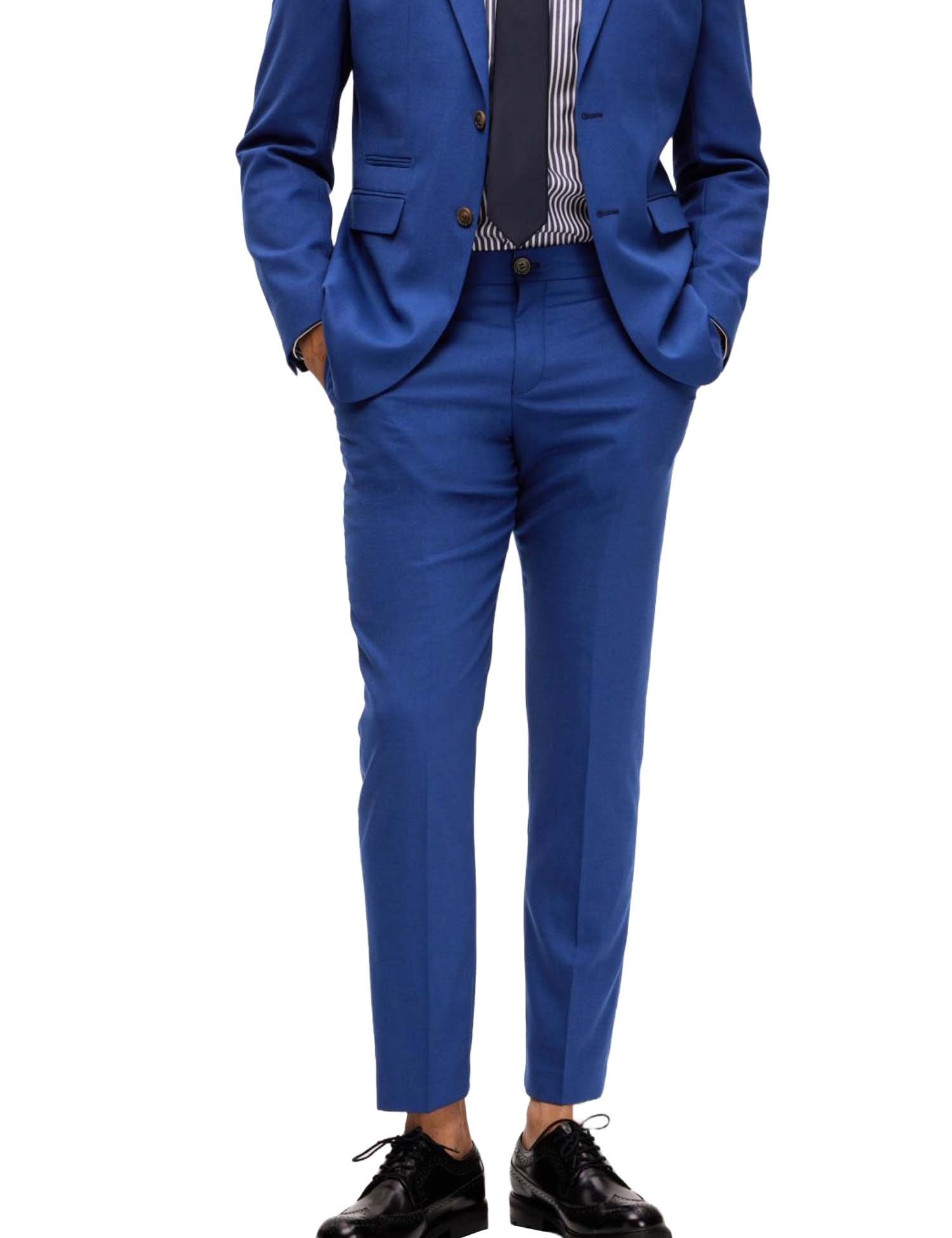Pantaloni Blu Selected Homme Black