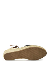 Sandali zeppa Nero Wrangler
