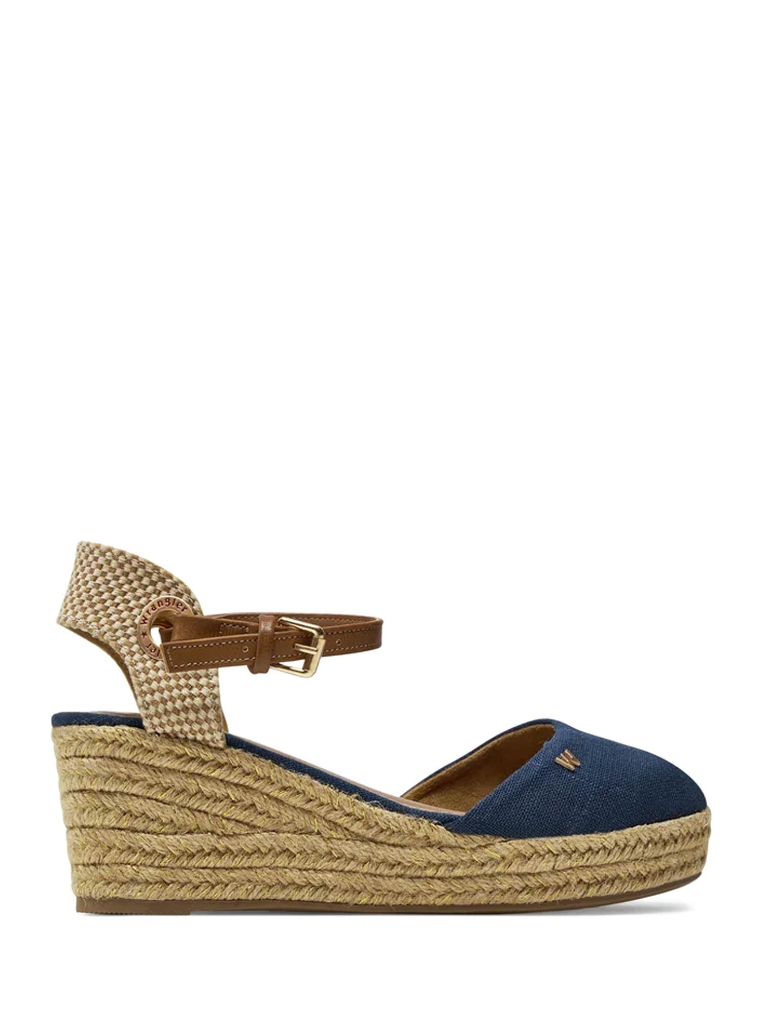 Sandali zeppa Blu Scuro Wrangler
