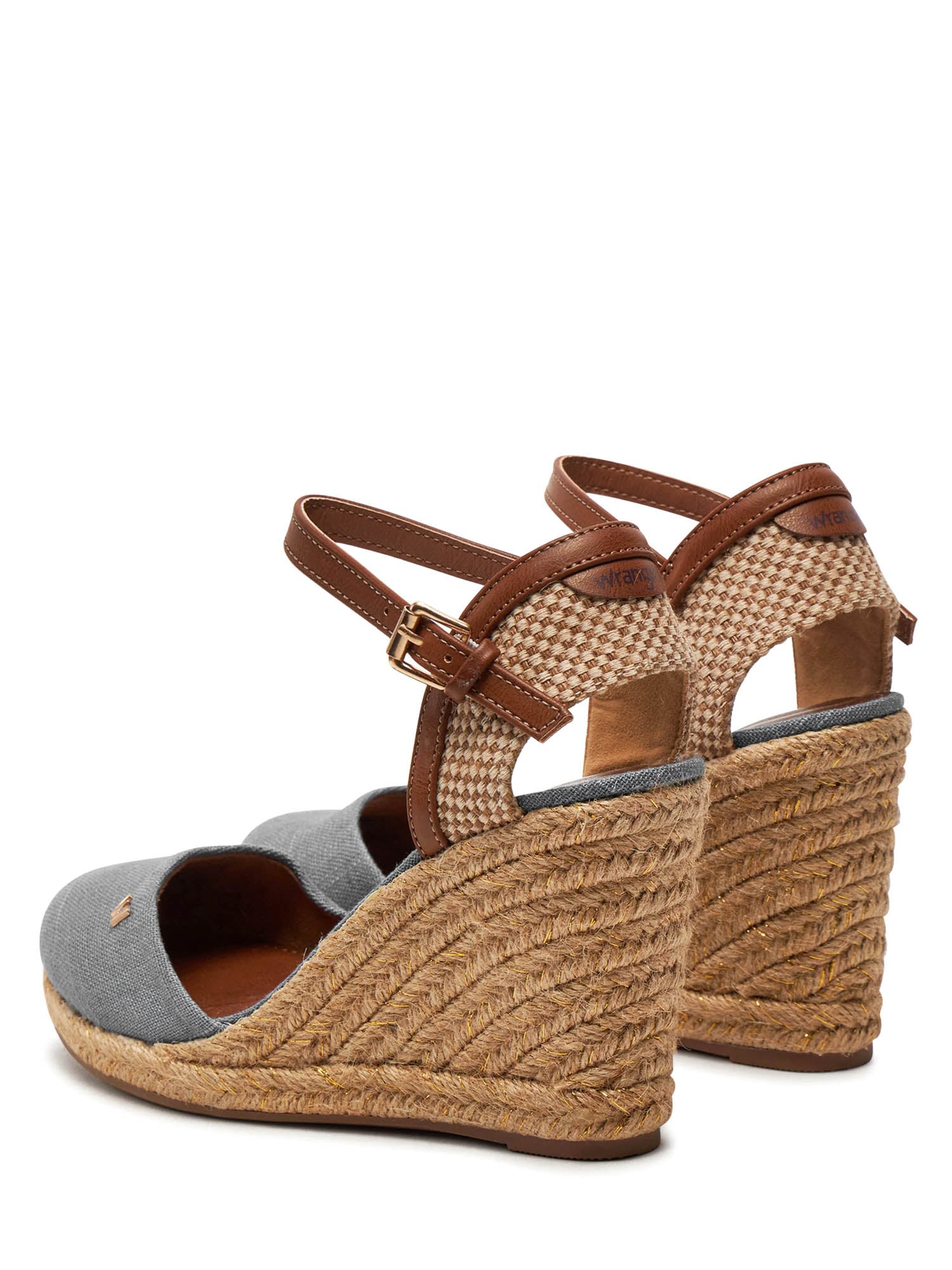 Sandali zeppa Blu Wrangler