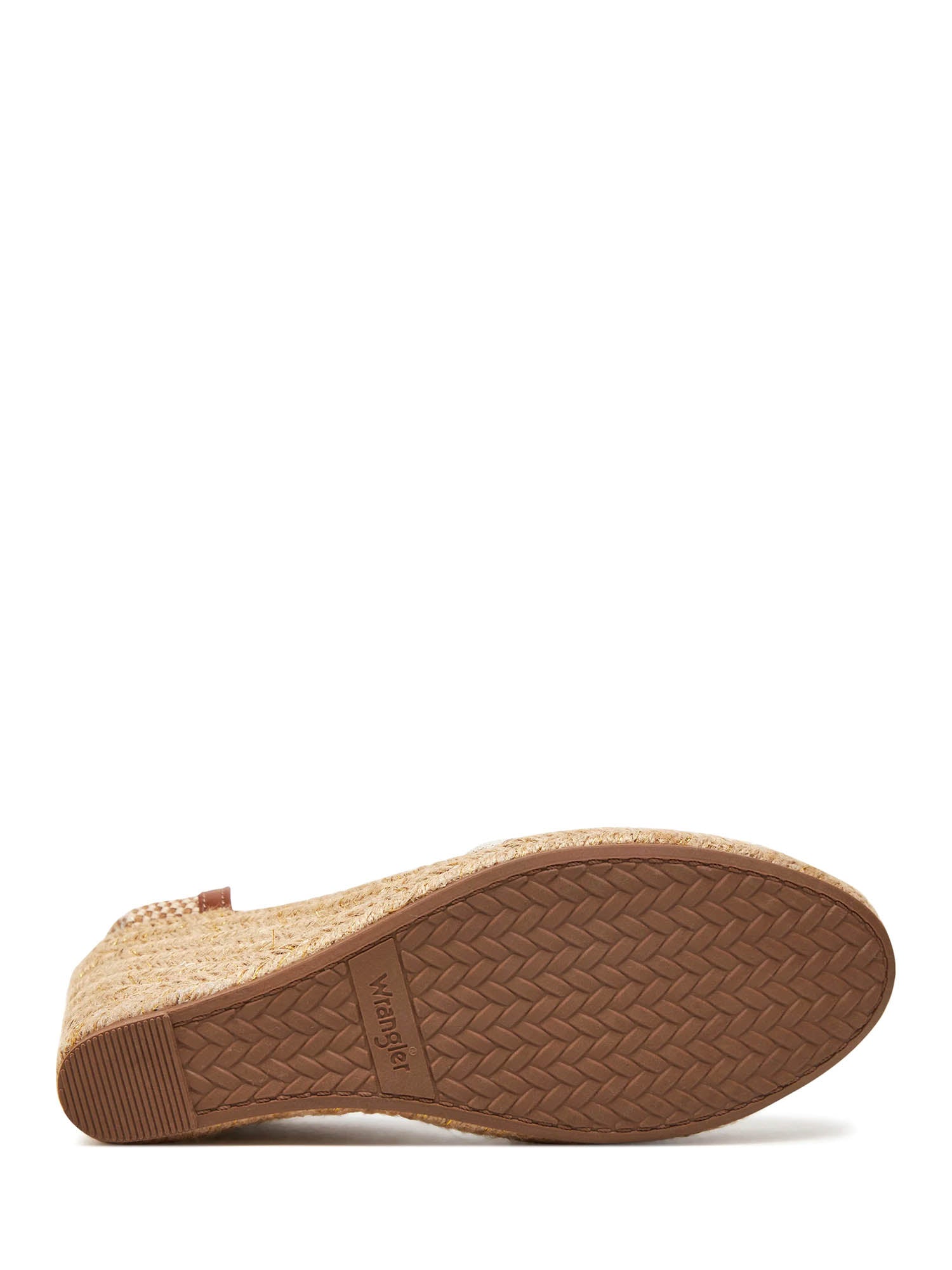 Sandali zeppa Bianco Wrangler