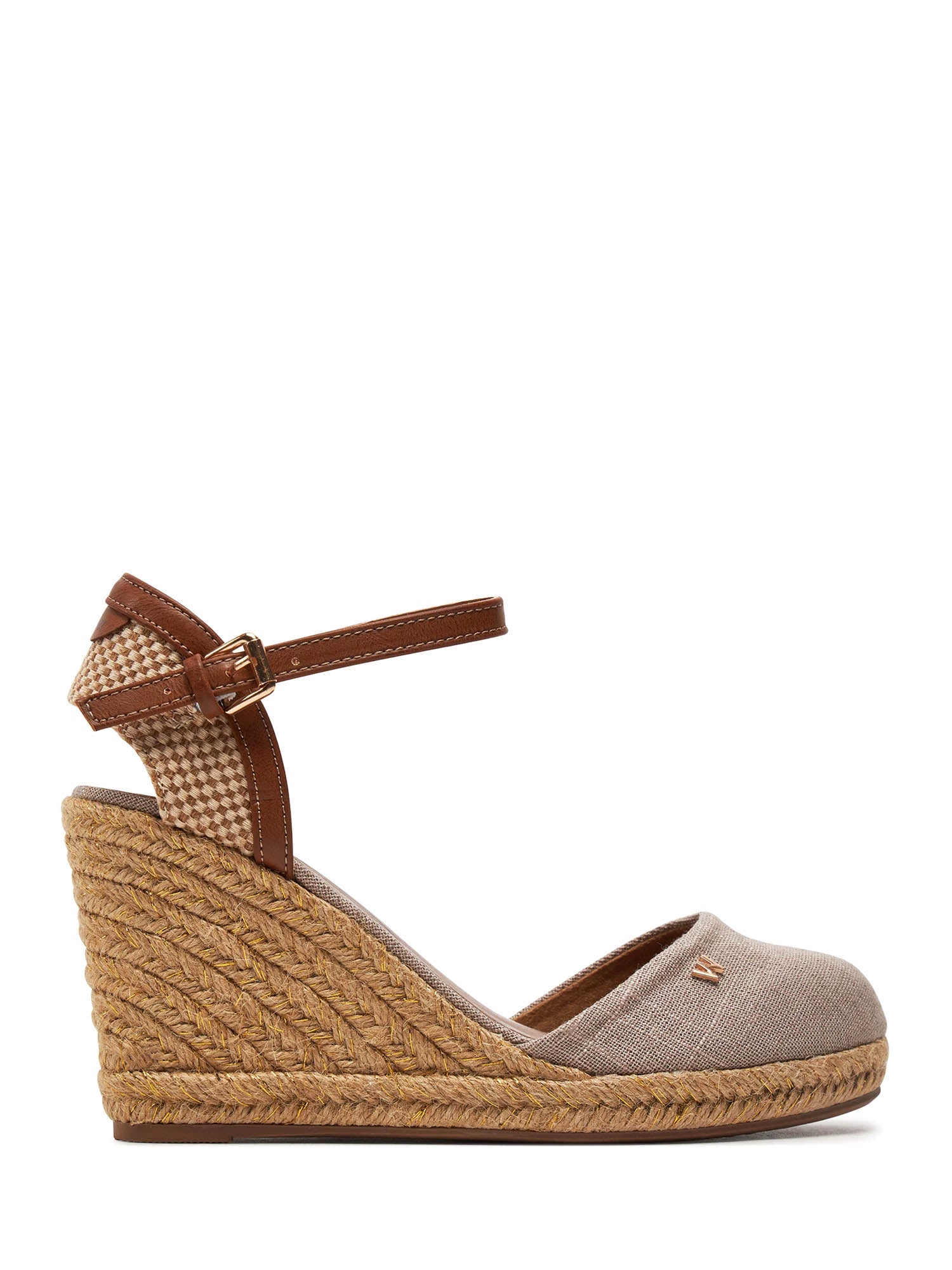 Sandali zeppa Grigio Wrangler