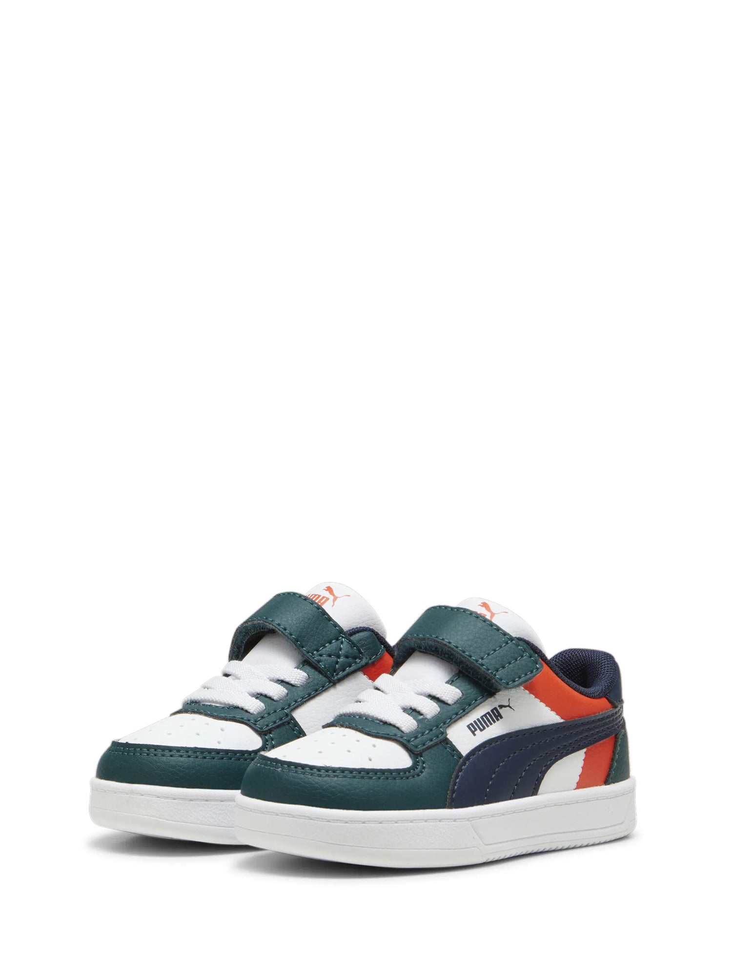 Scarpe con strappi Verde Puma