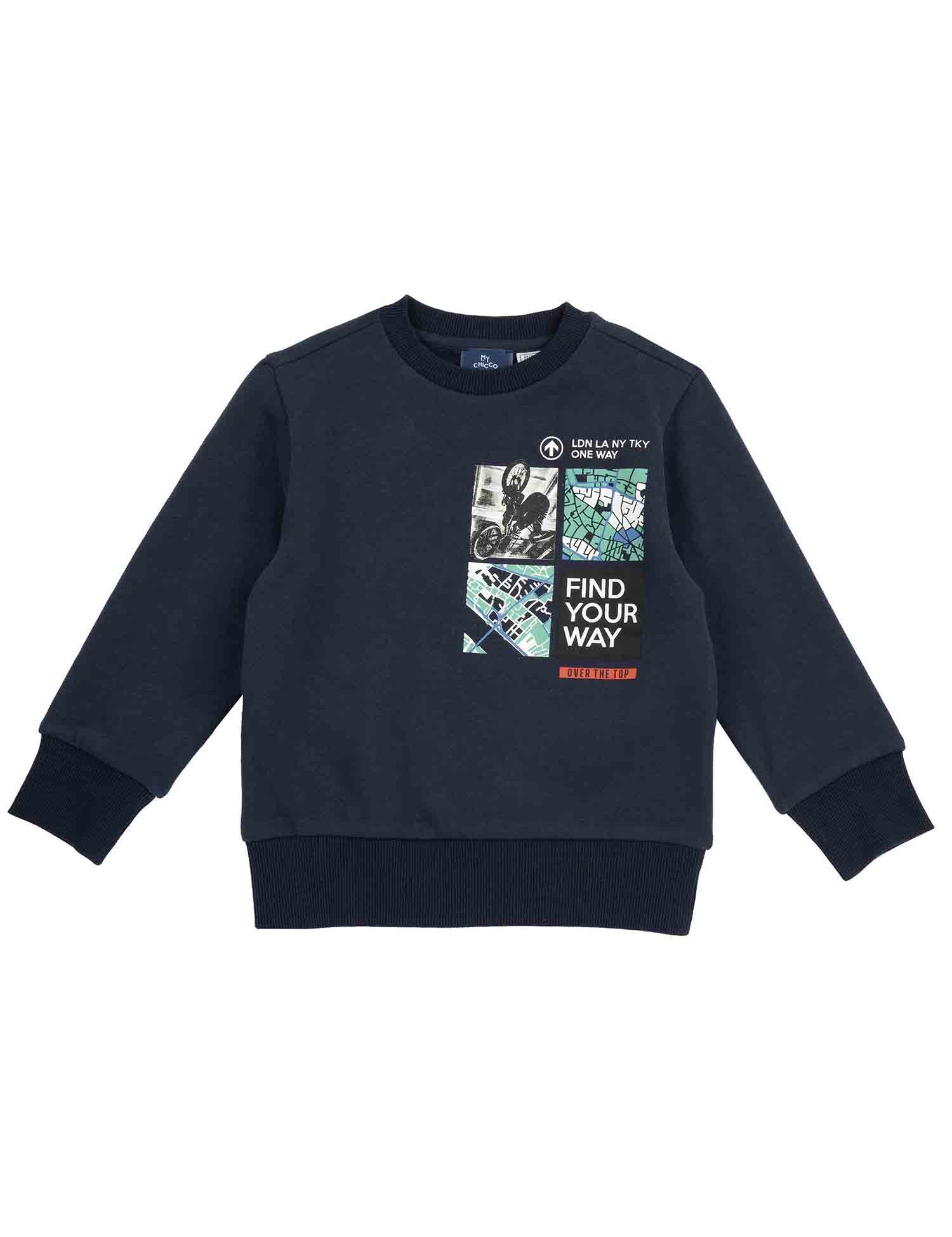 Felpe Blu Chicco