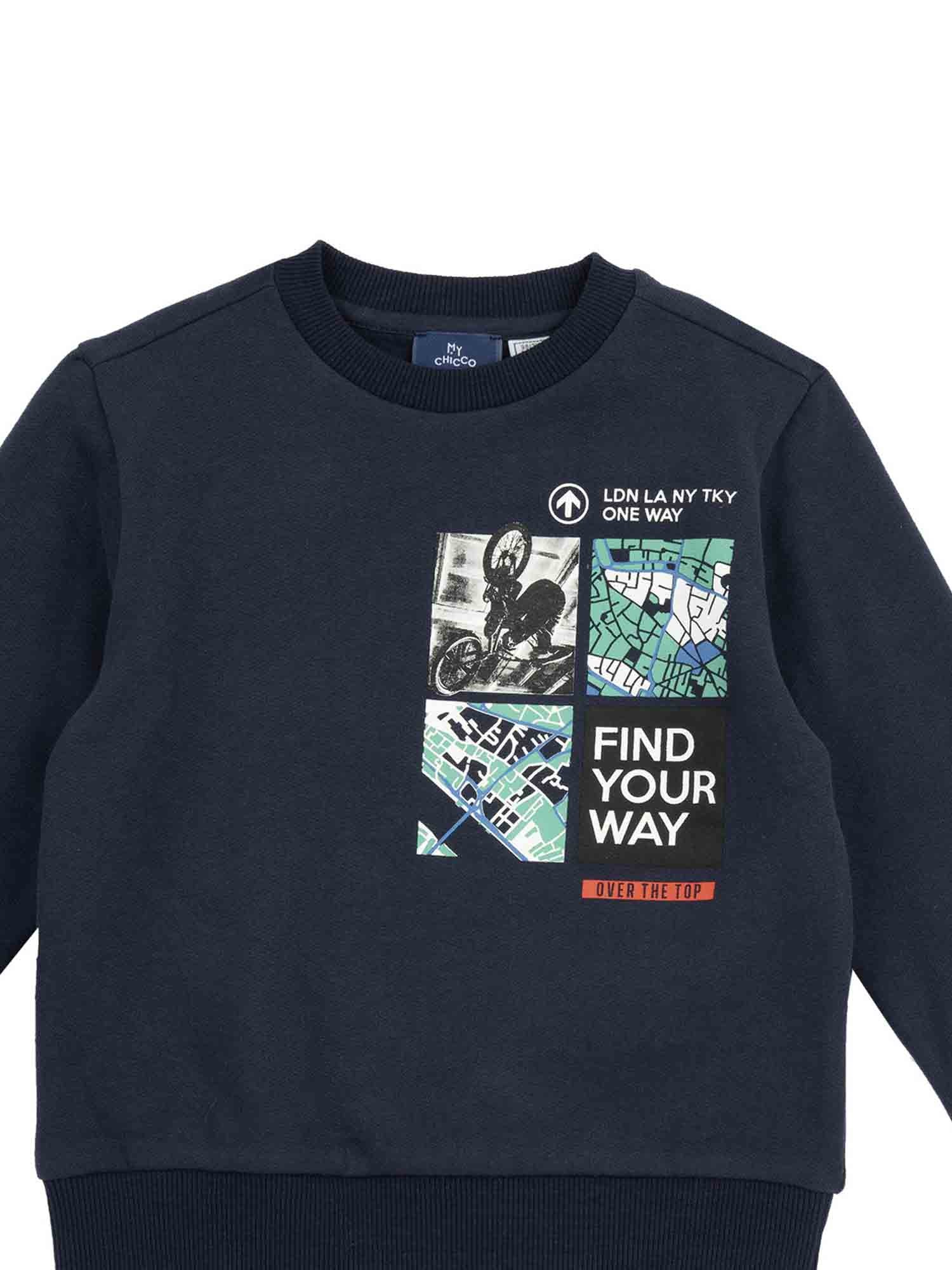 Felpe Blu Chicco