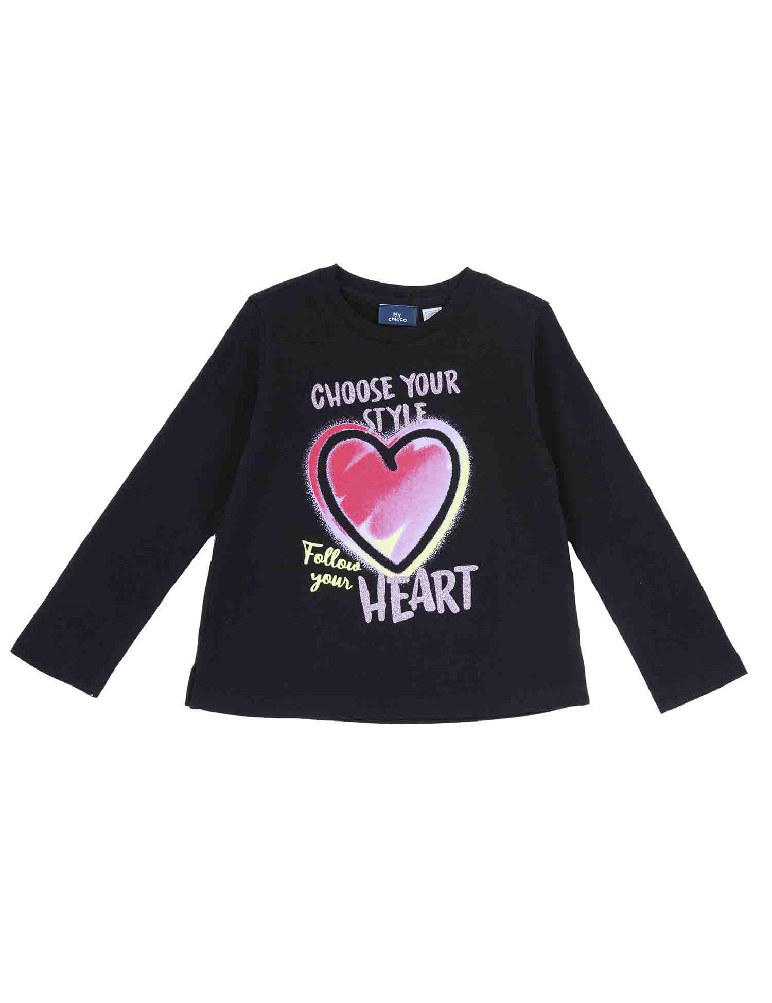 T-shirt Nero Chicco