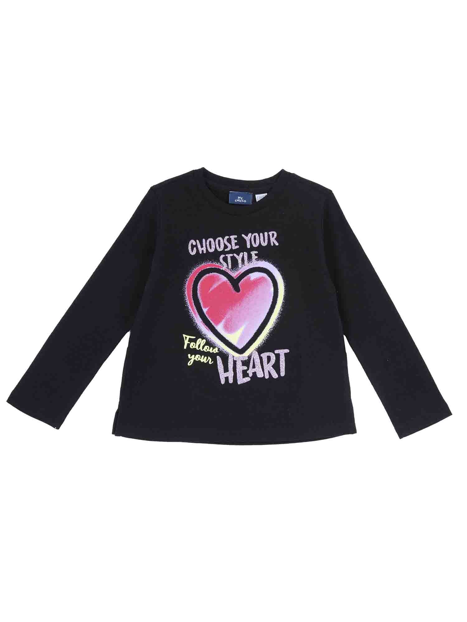 T-shirt Nero Chicco