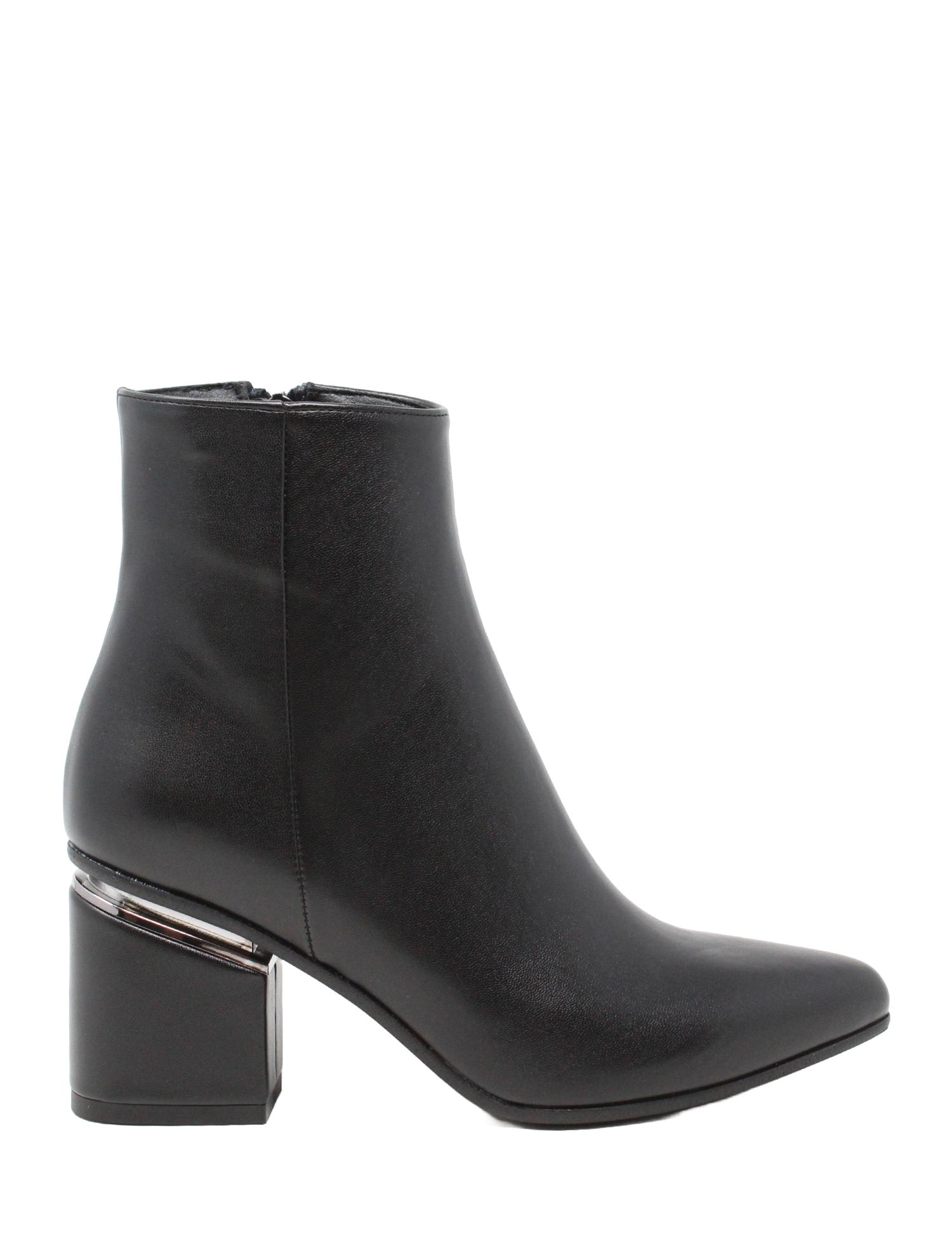 Stivaletti Nero Argento Grace Shoes