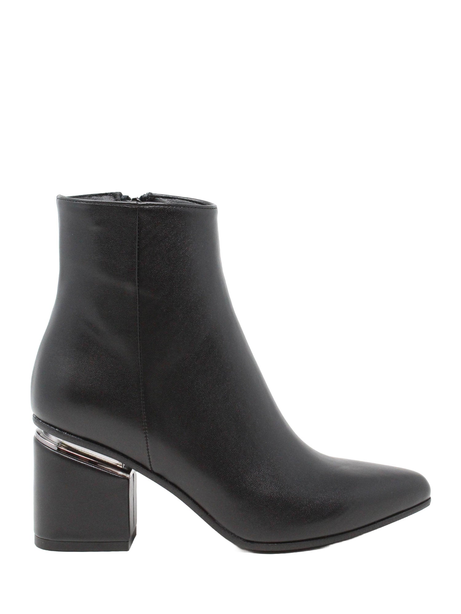 Stivaletti Nero Argento Grace Shoes